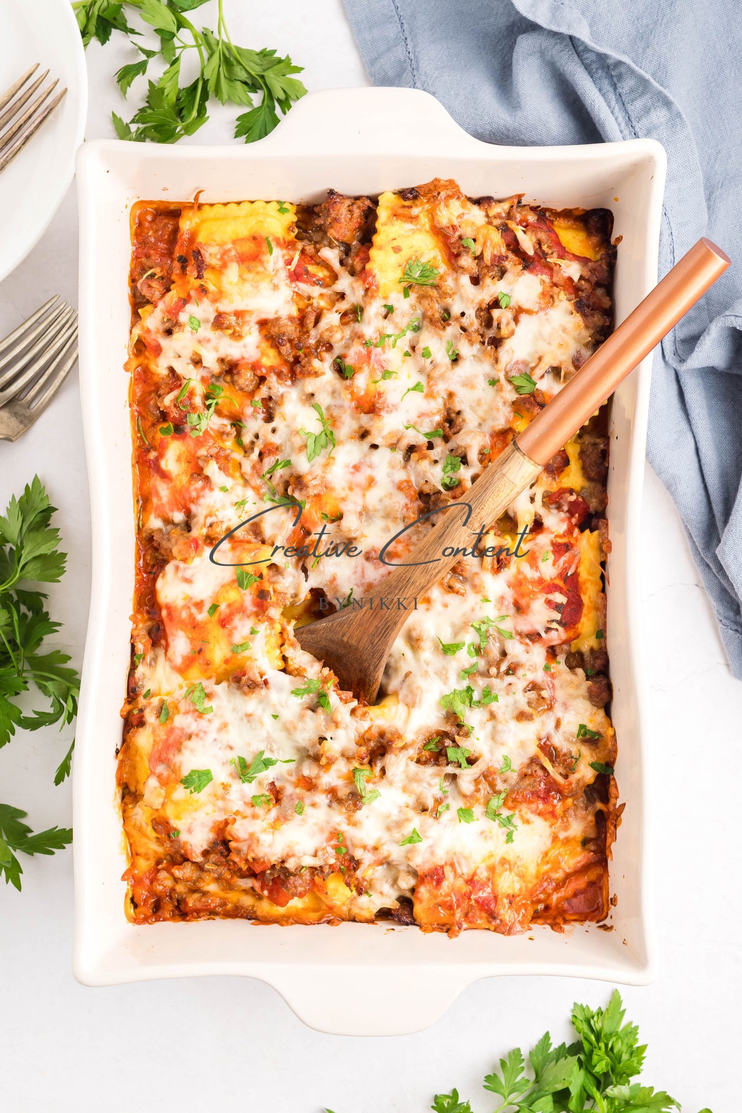 4 Ingredient Baked Ravioli - Exclusive