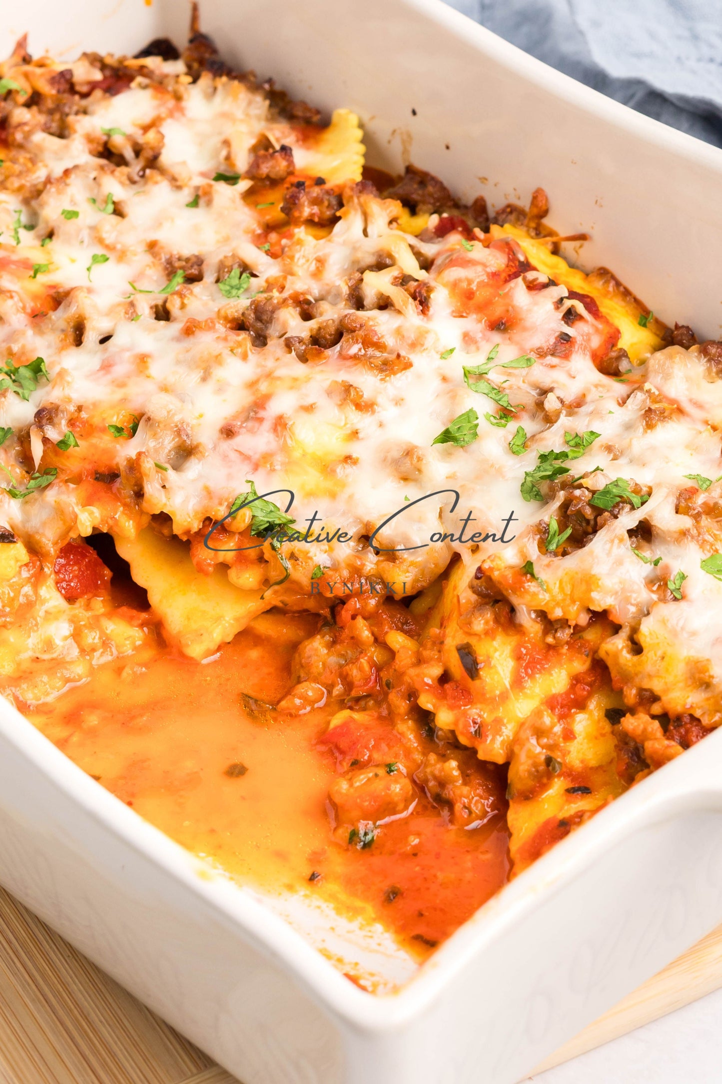 4 Ingredient Baked Ravioli - Exclusive