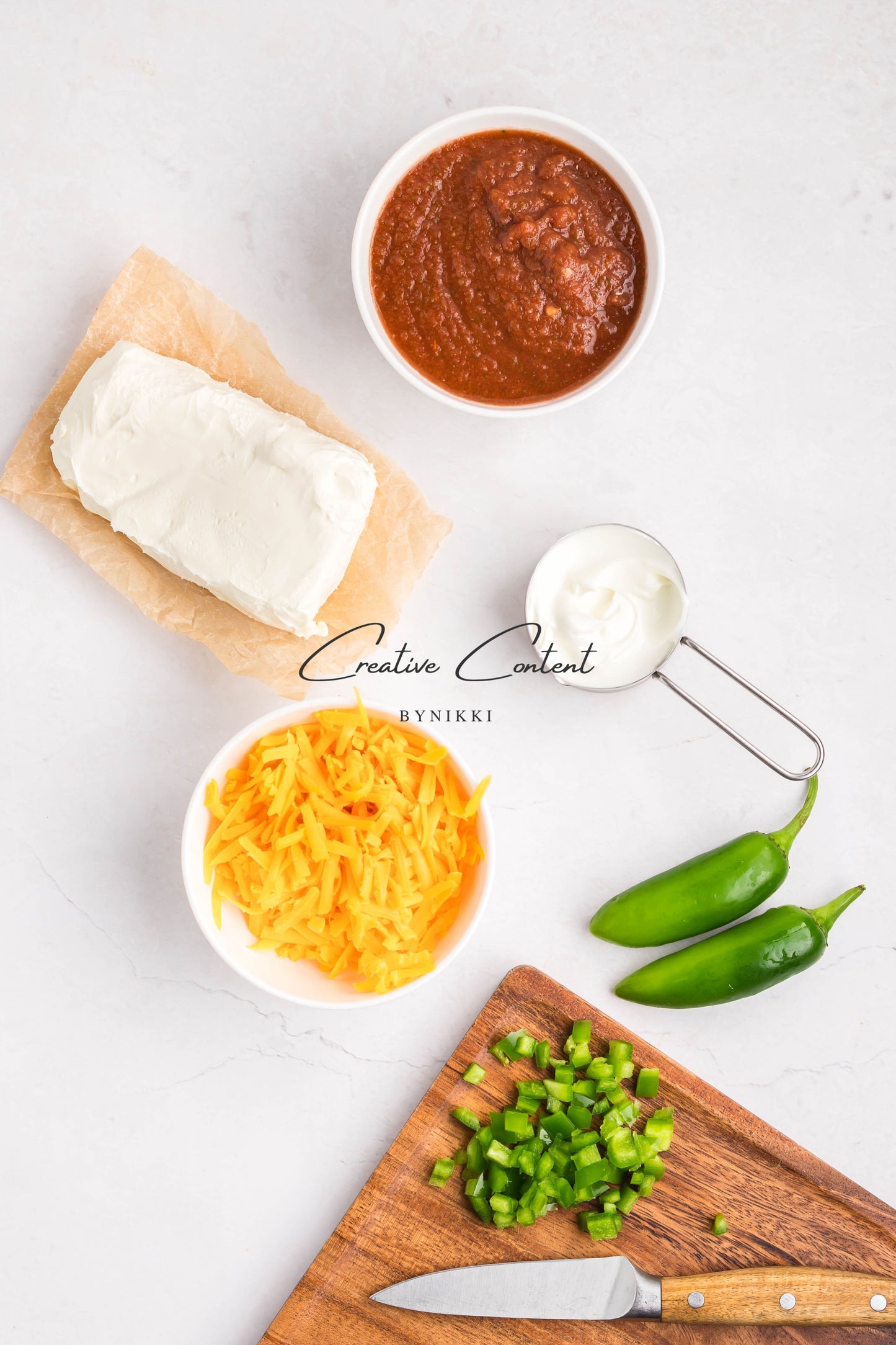 5 Minute Cream Cheese Salsa Dip - Set 1 of 2