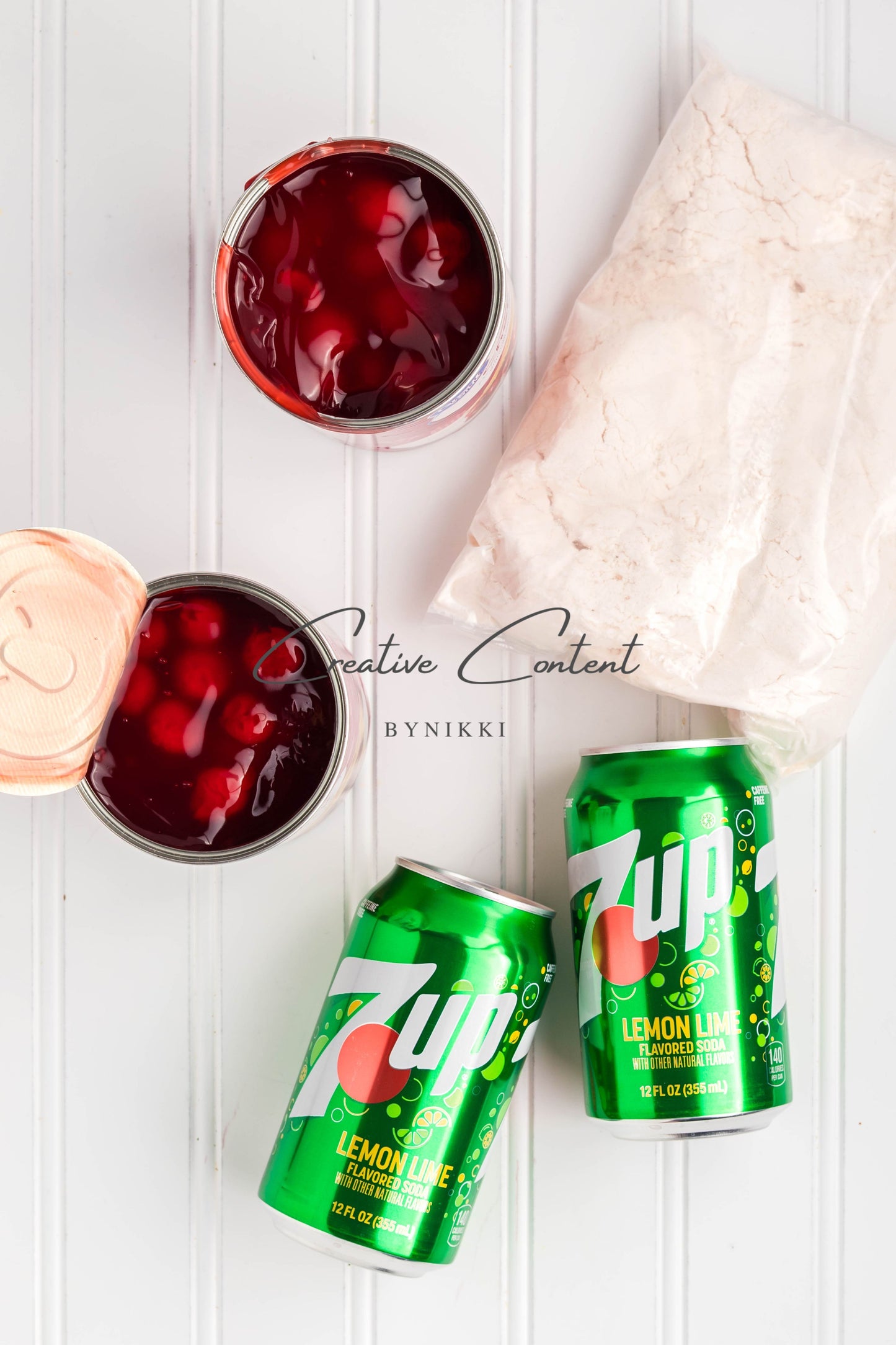 7up Cherry Cobbler Dump Cake - Exclusive