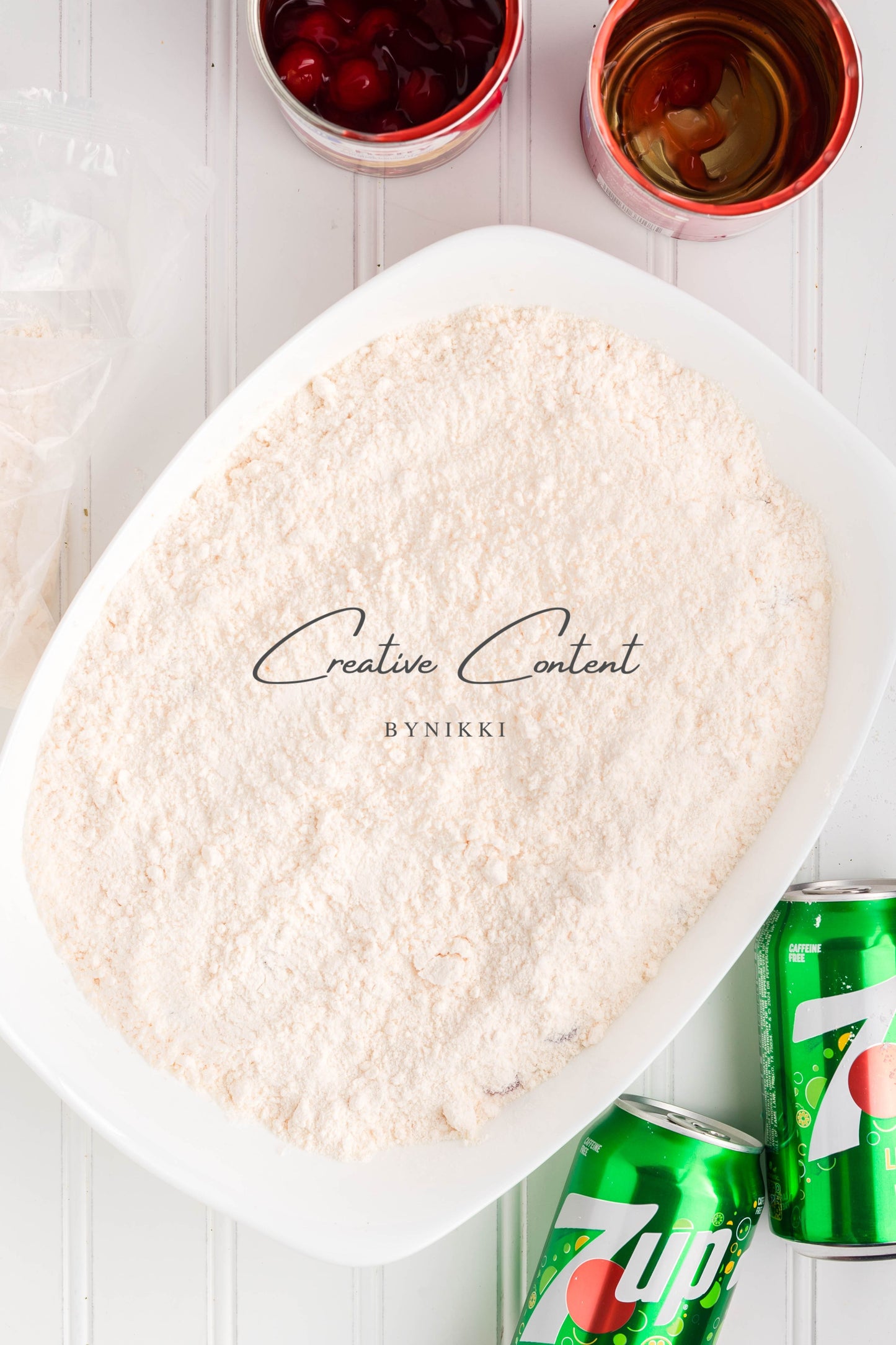 7up Cherry Cobbler Dump Cake - Exclusive