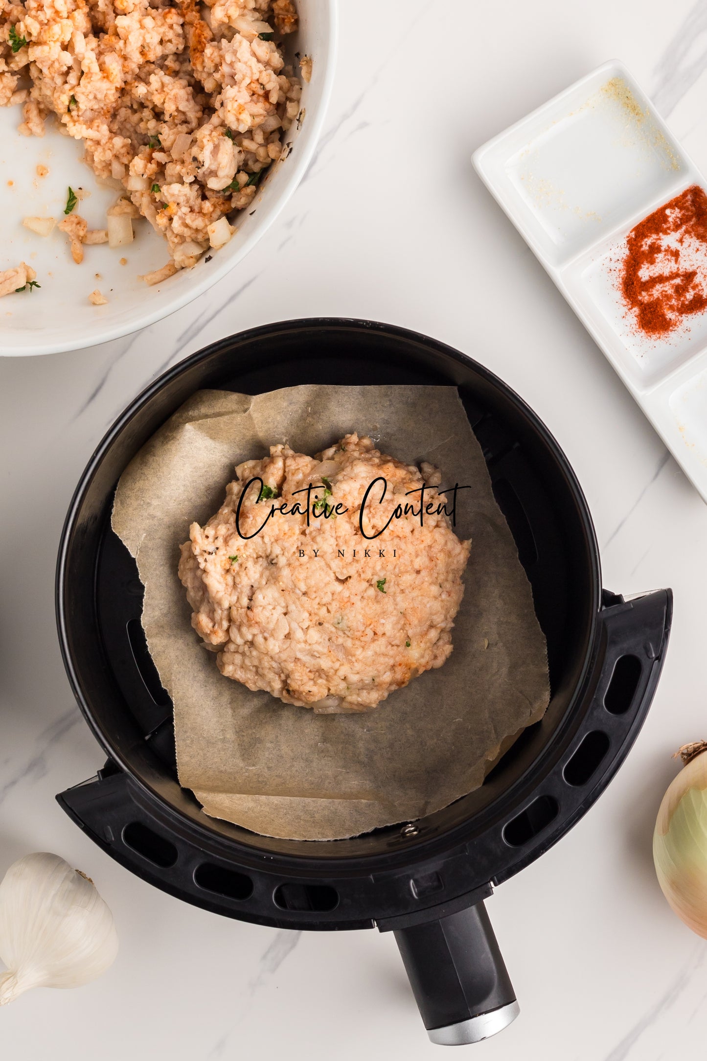 Air Fryer Homemade Chicken Patties - Set 1 of 2