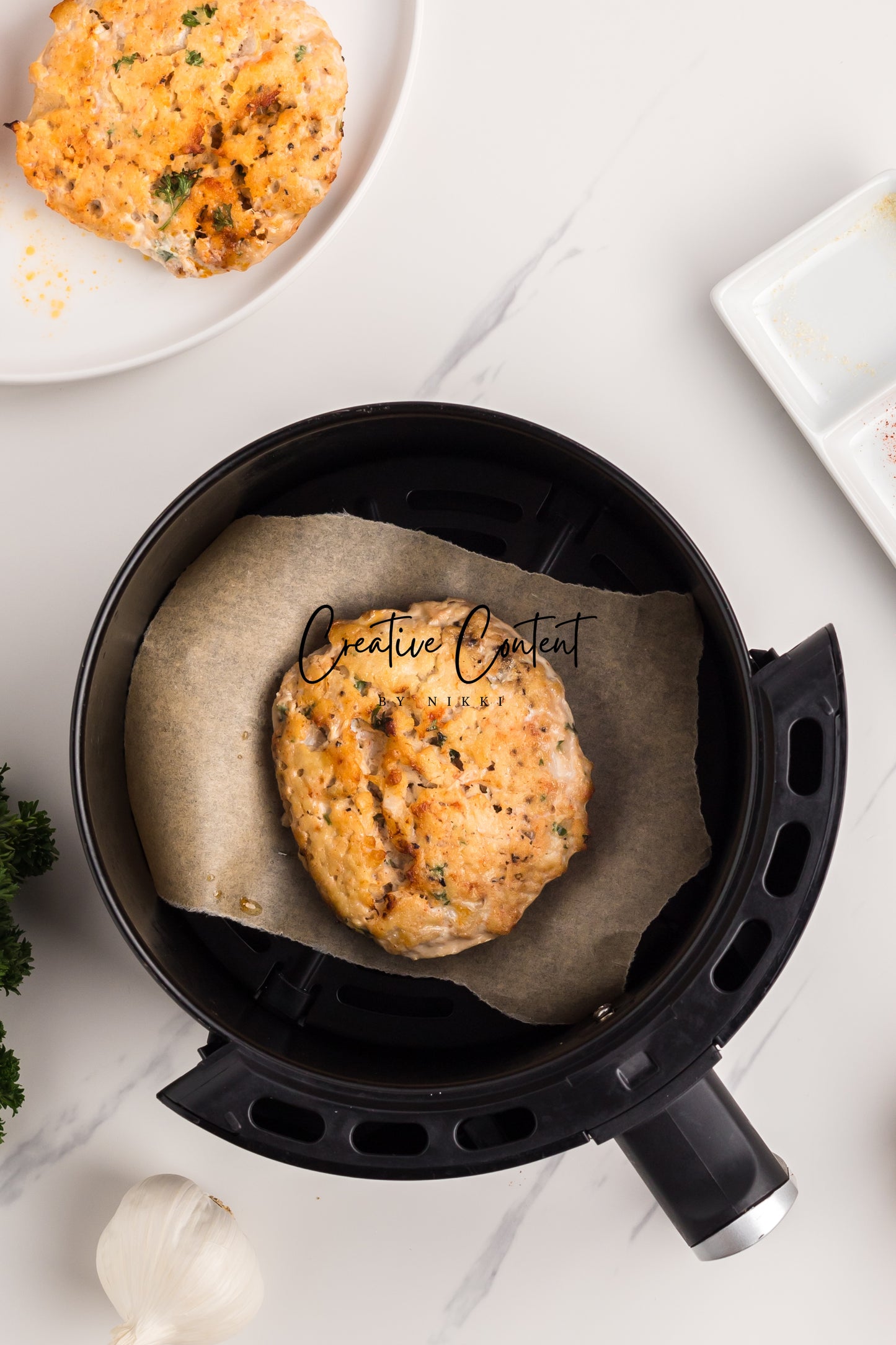 Air Fryer Homemade Chicken Patties - Set 1 of 2