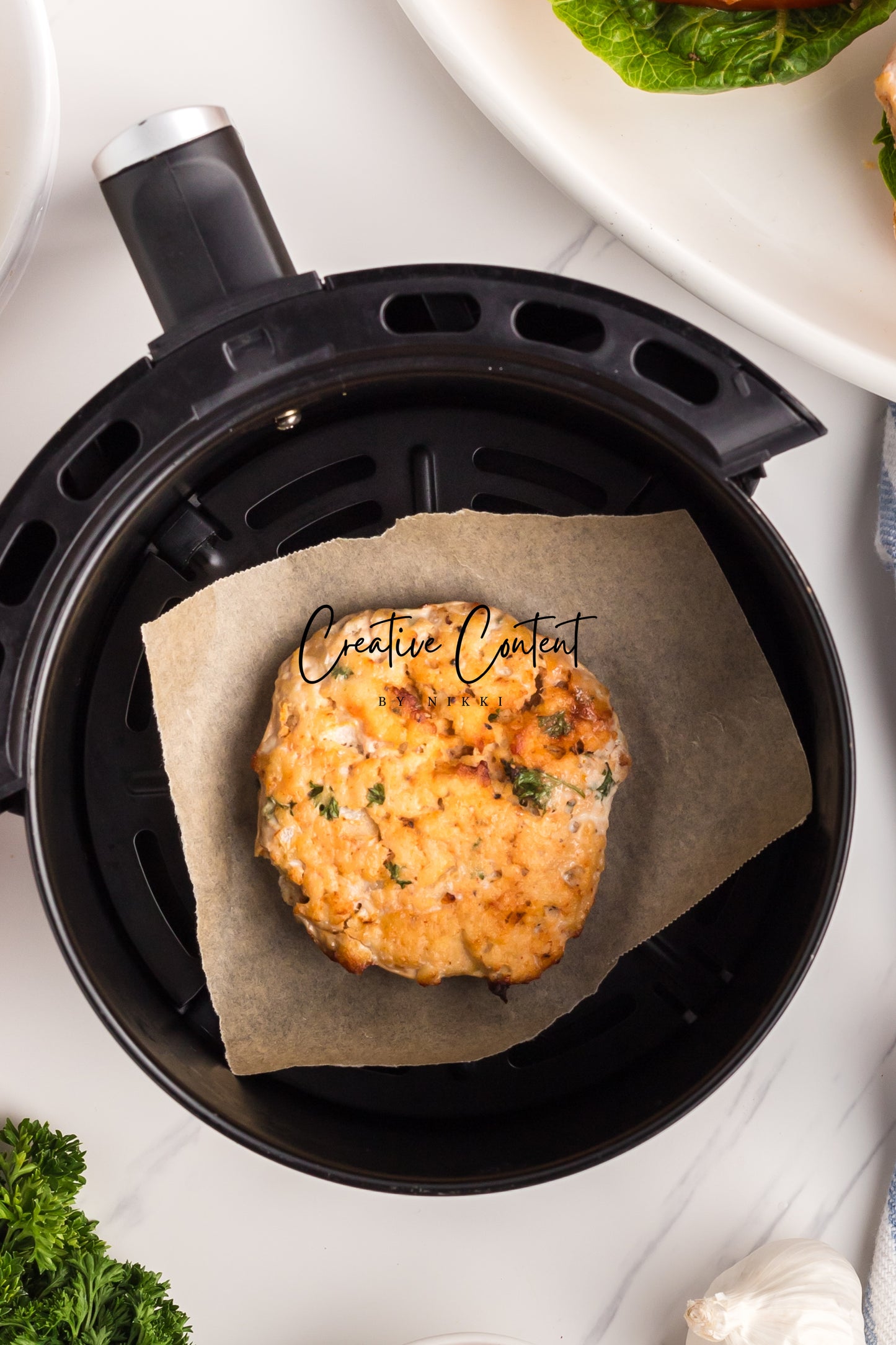 Air Fryer Homemade Chicken Patties - Set 1 of 2