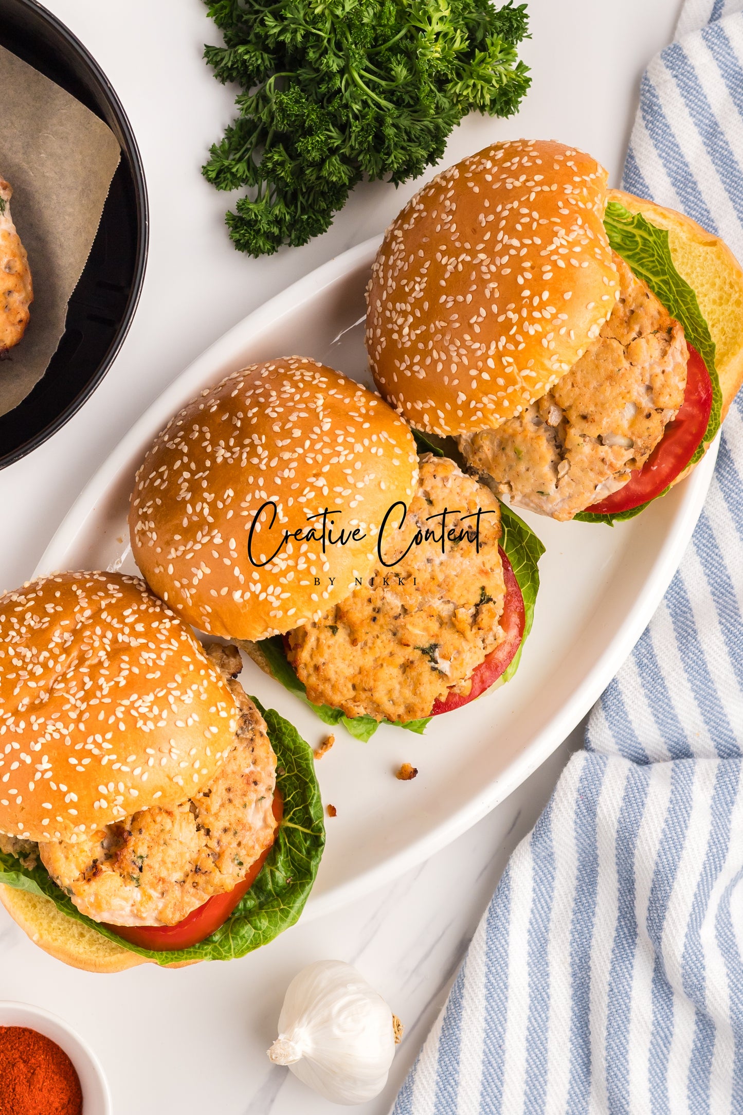 Air Fryer Homemade Chicken Patties - Set 1 of 2