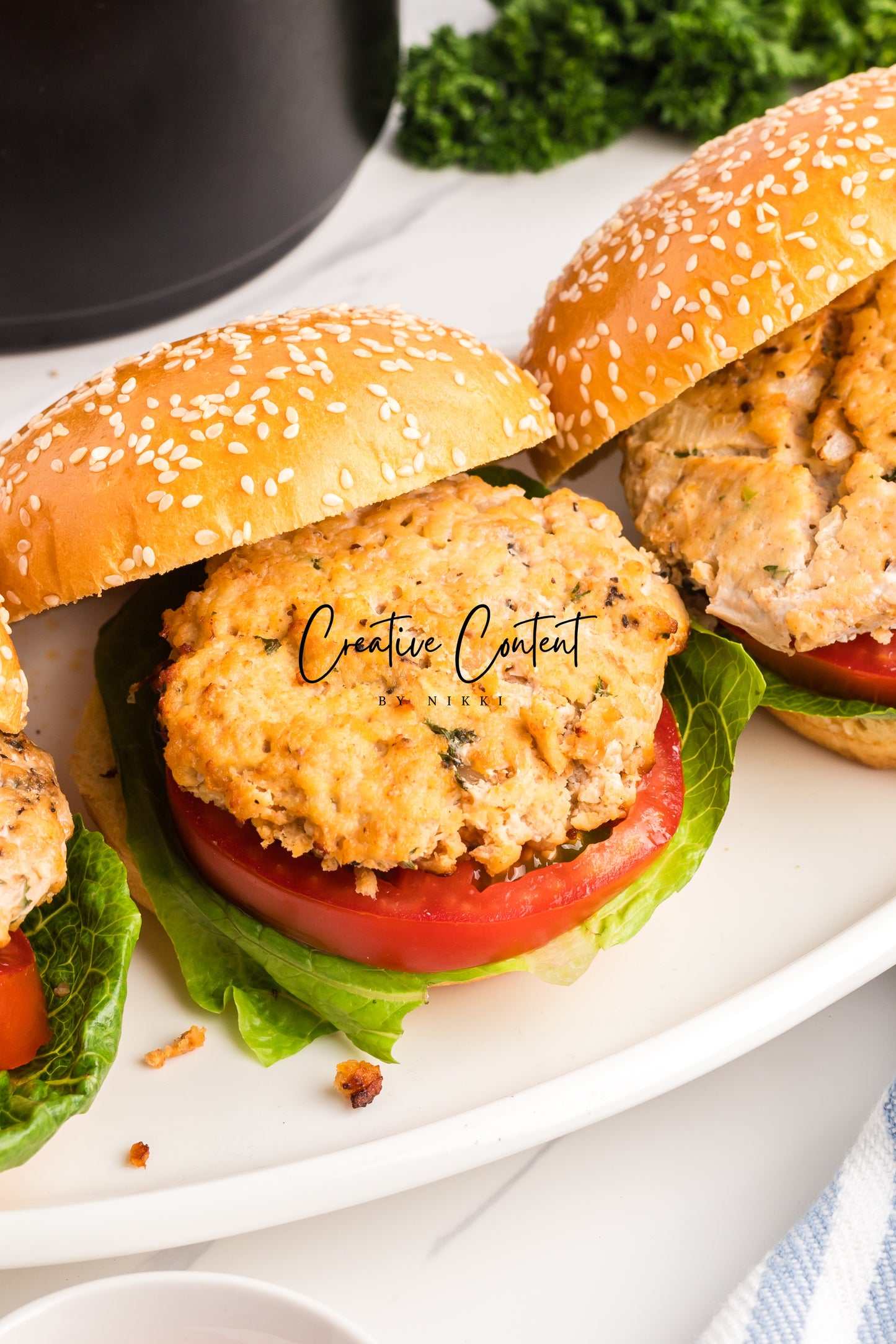 Air Fryer Homemade Chicken Patties - Set 1 of 2