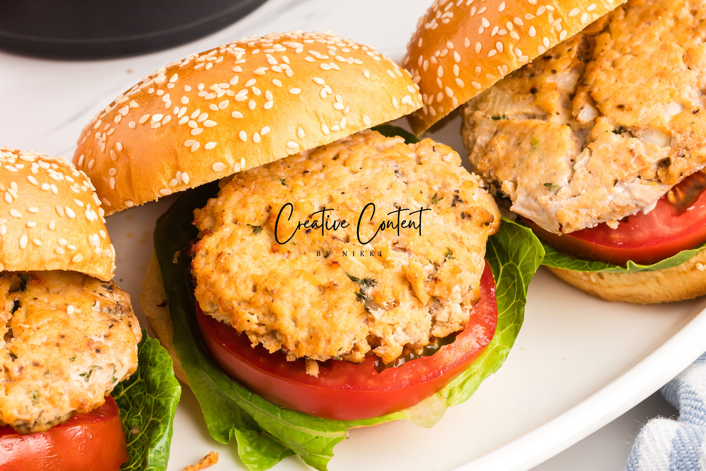 Air Fryer Homemade Chicken Patties - Set 1 of 2