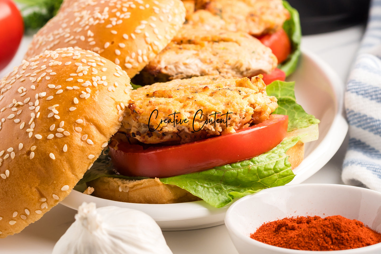 Air Fryer Homemade Chicken Patties - Set 1 of 2
