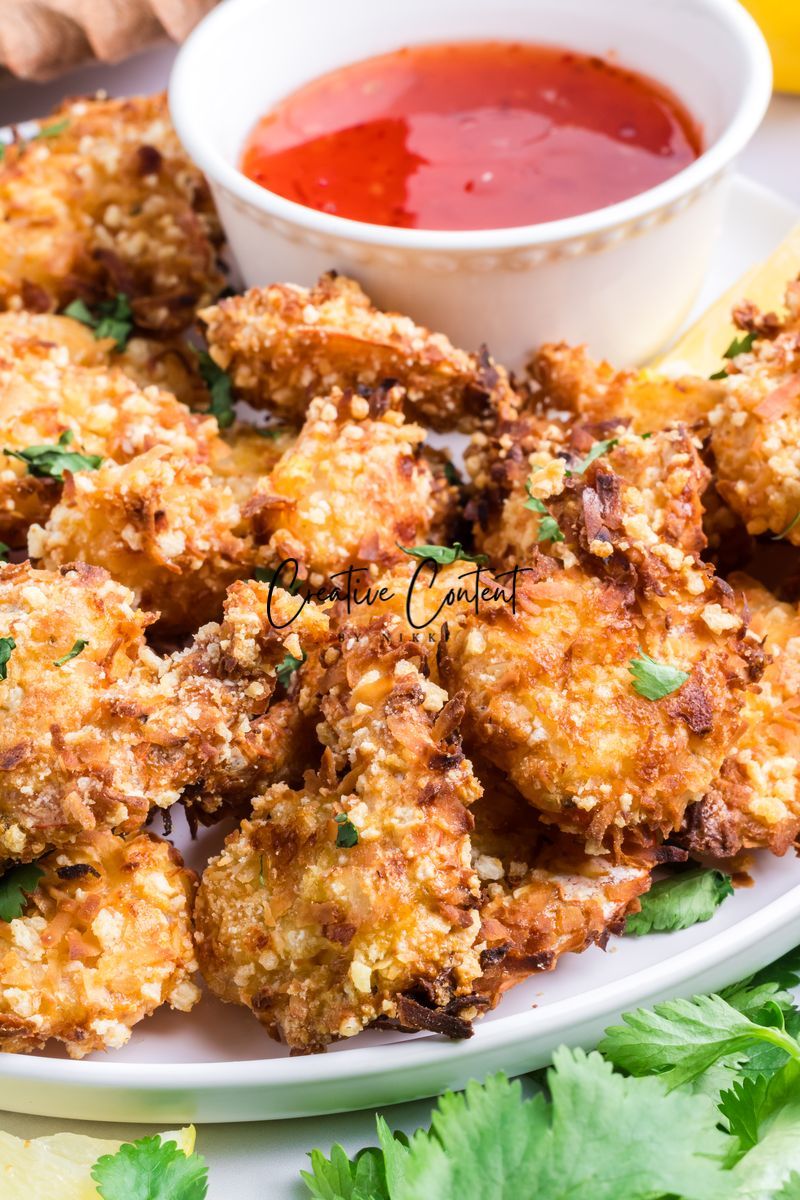 Air Fryer Coconut Shrimp - Exclusive