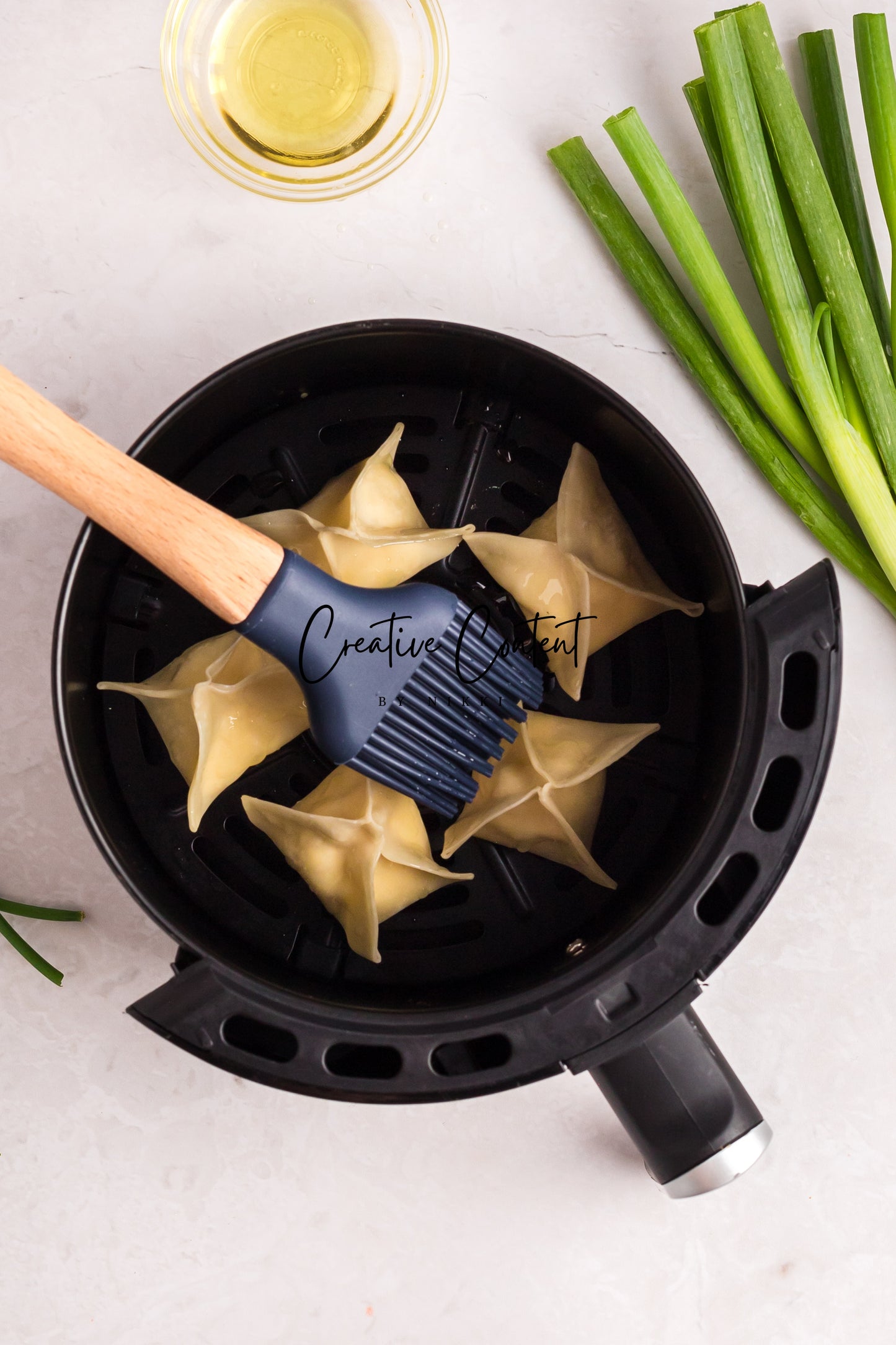 Air Fryer Cream Cheese Wontons + Sweet N Sour Sauce - Set 2 of 2