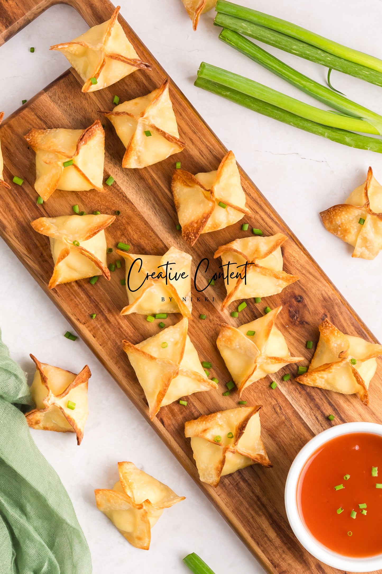 Air Fryer Cream Cheese Wontons - Set 1 of 2