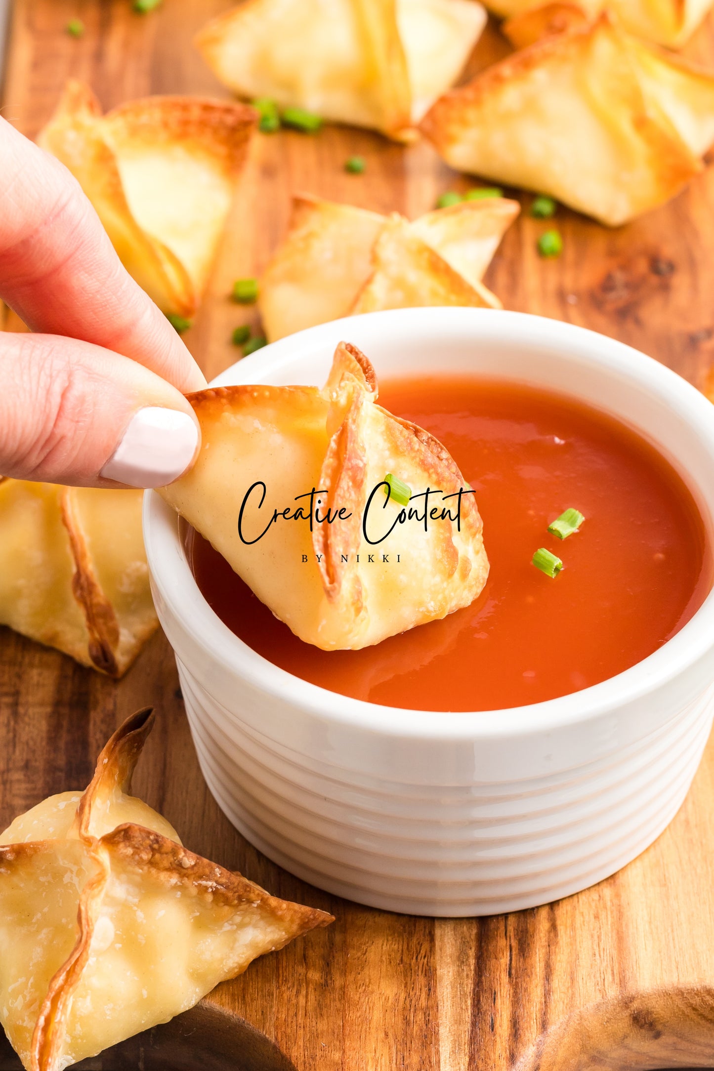 Air Fryer Cream Cheese Wontons - Set 1 of 2