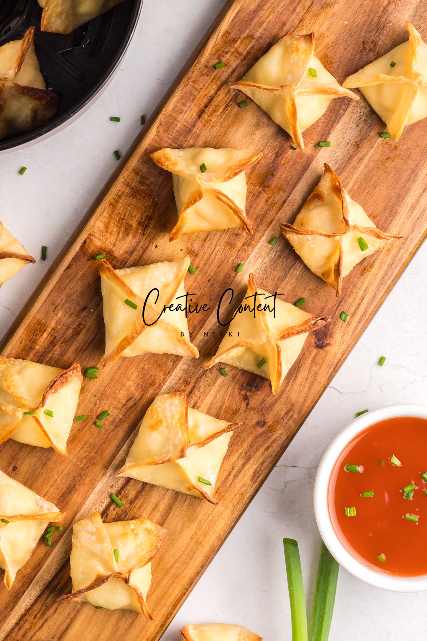 Air Fryer Cream Cheese Wontons - Set 1 of 2