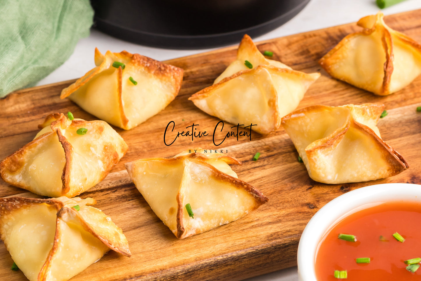 Air Fryer Cream Cheese Wontons - Set 1 of 2