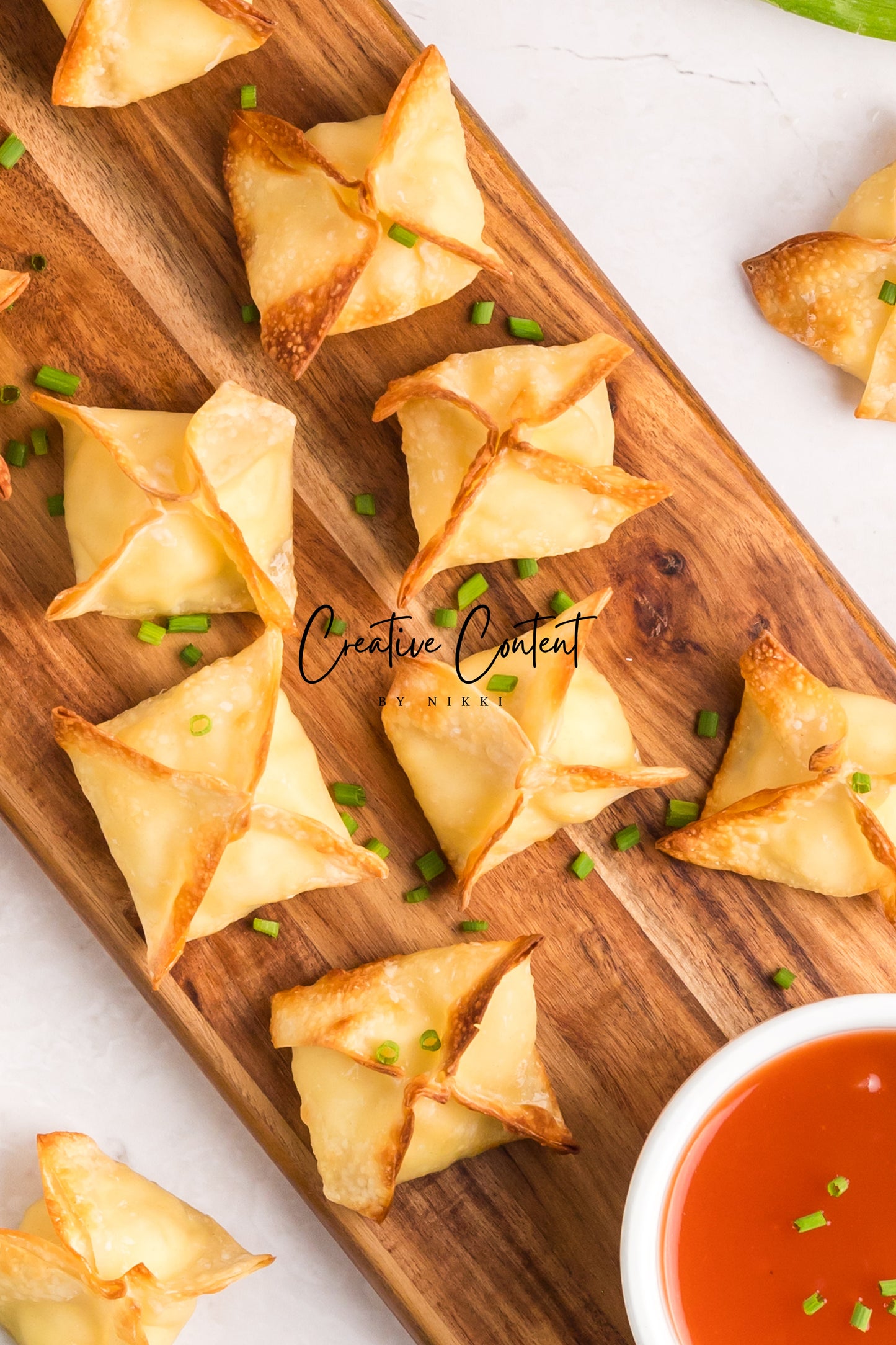 Air Fryer Cream Cheese Wontons - Set 1 of 2