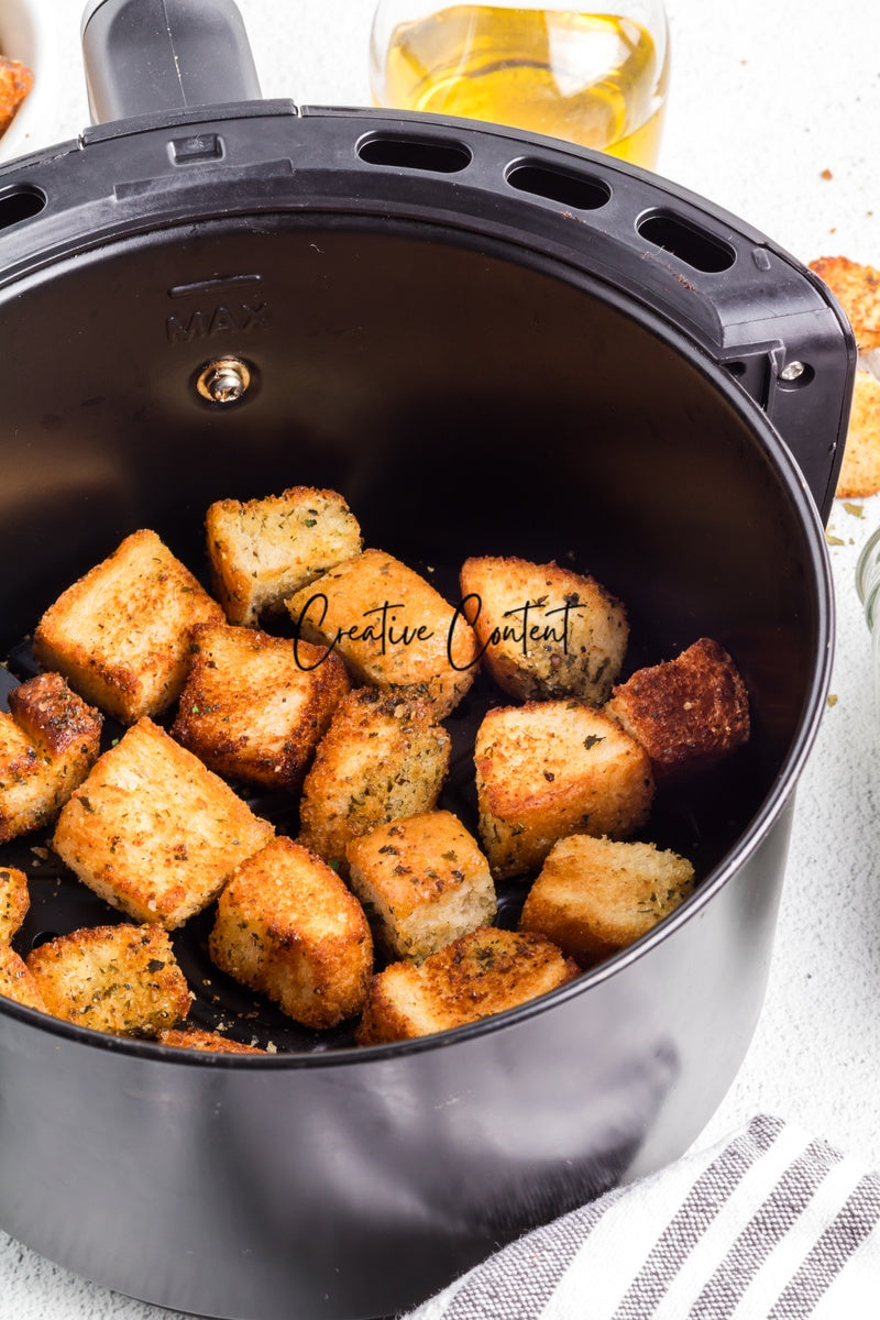 Air Fryer Croutons - (30 hero shots)
