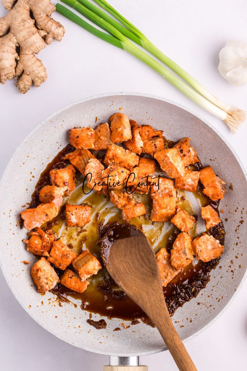 Air Fryer Salmon Bites - Set 2 of 2