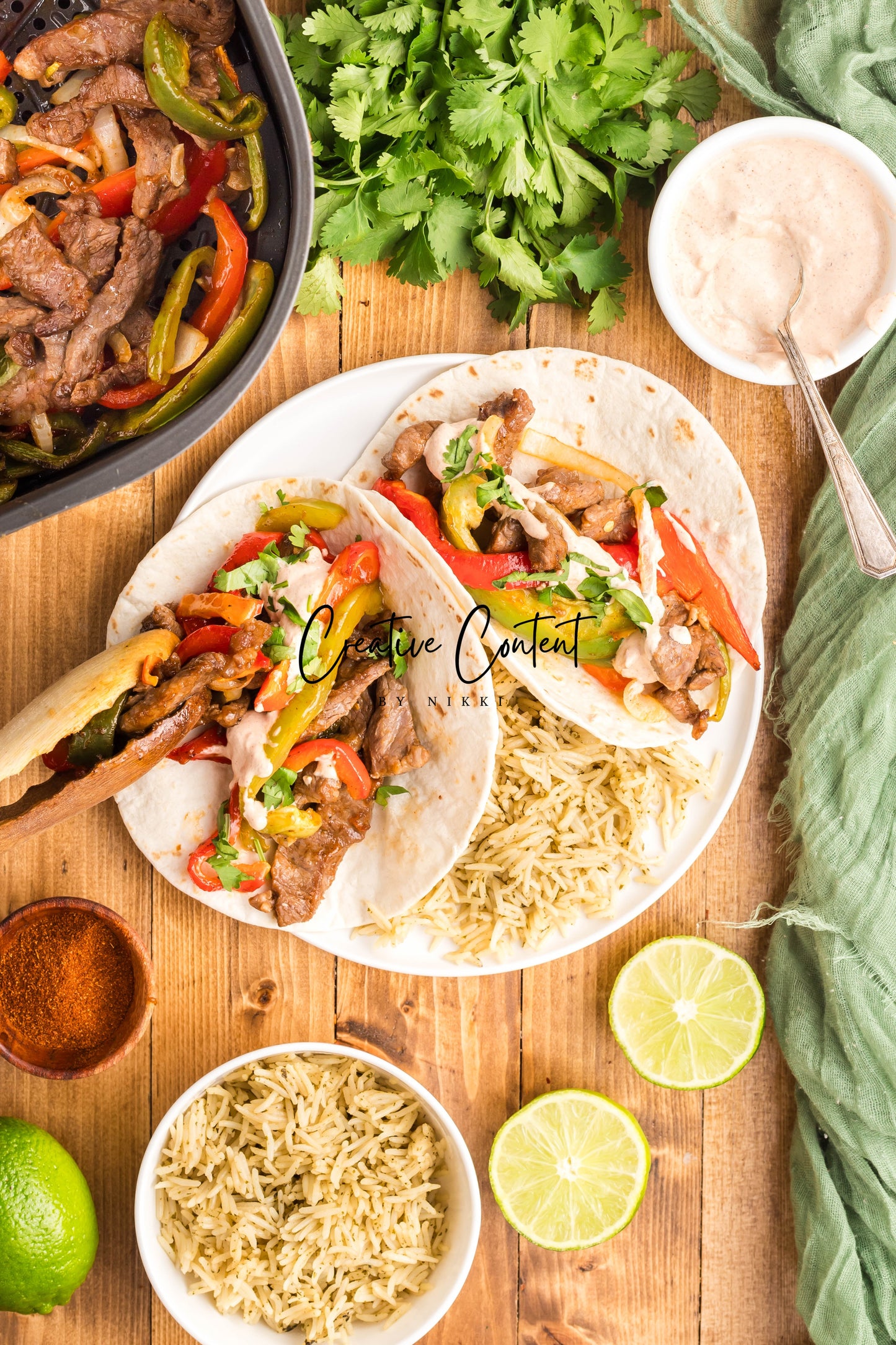 Air Fryer Steak Fajitas - Exclusive