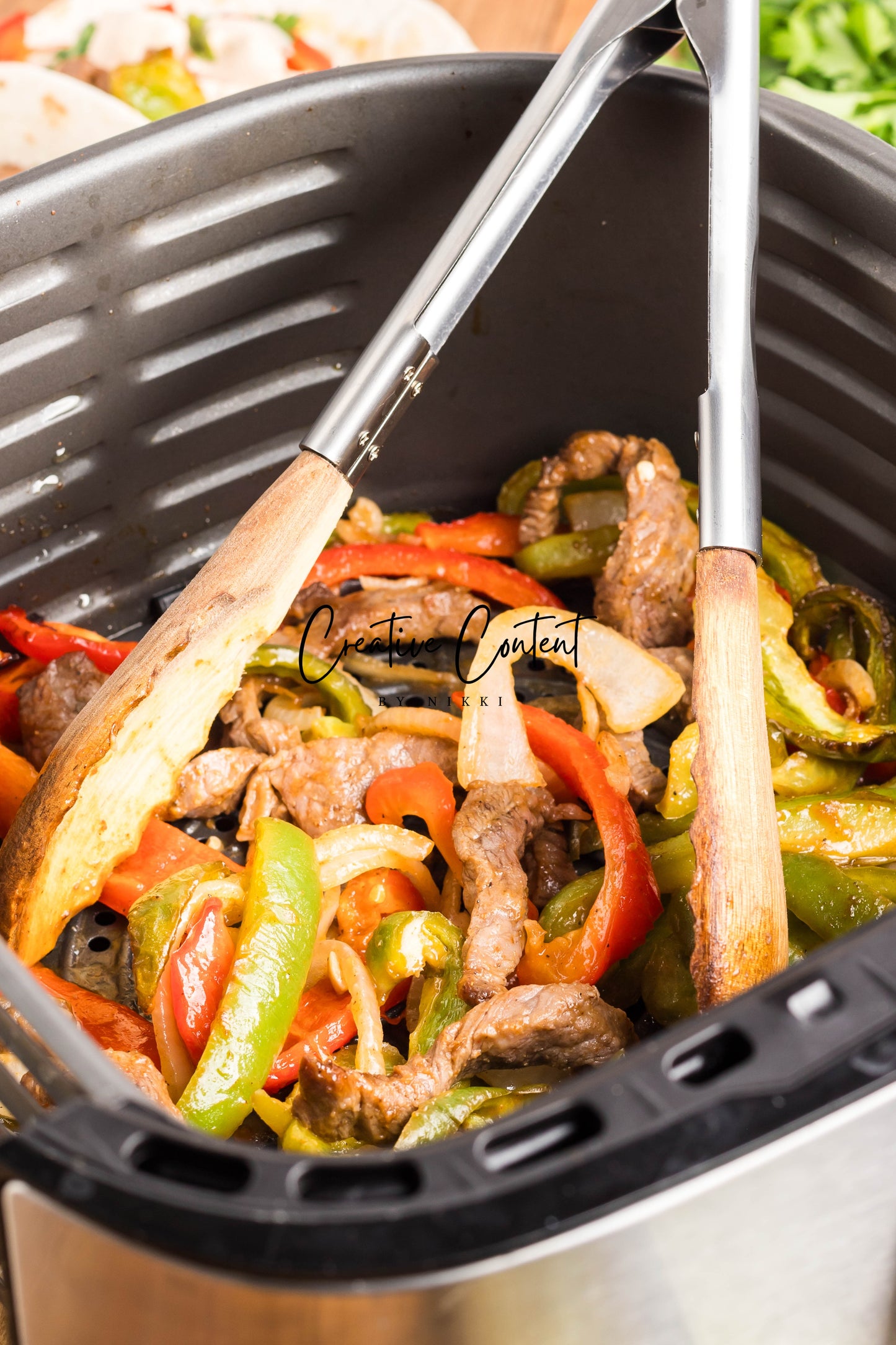 Air Fryer Steak Fajitas - Exclusive