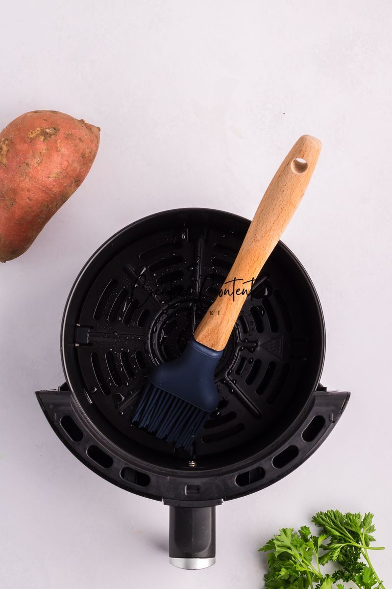 Air Fryer Sweet Potato Wedges + Spicy Mayo (2 recipes) - Set 3 of 3
