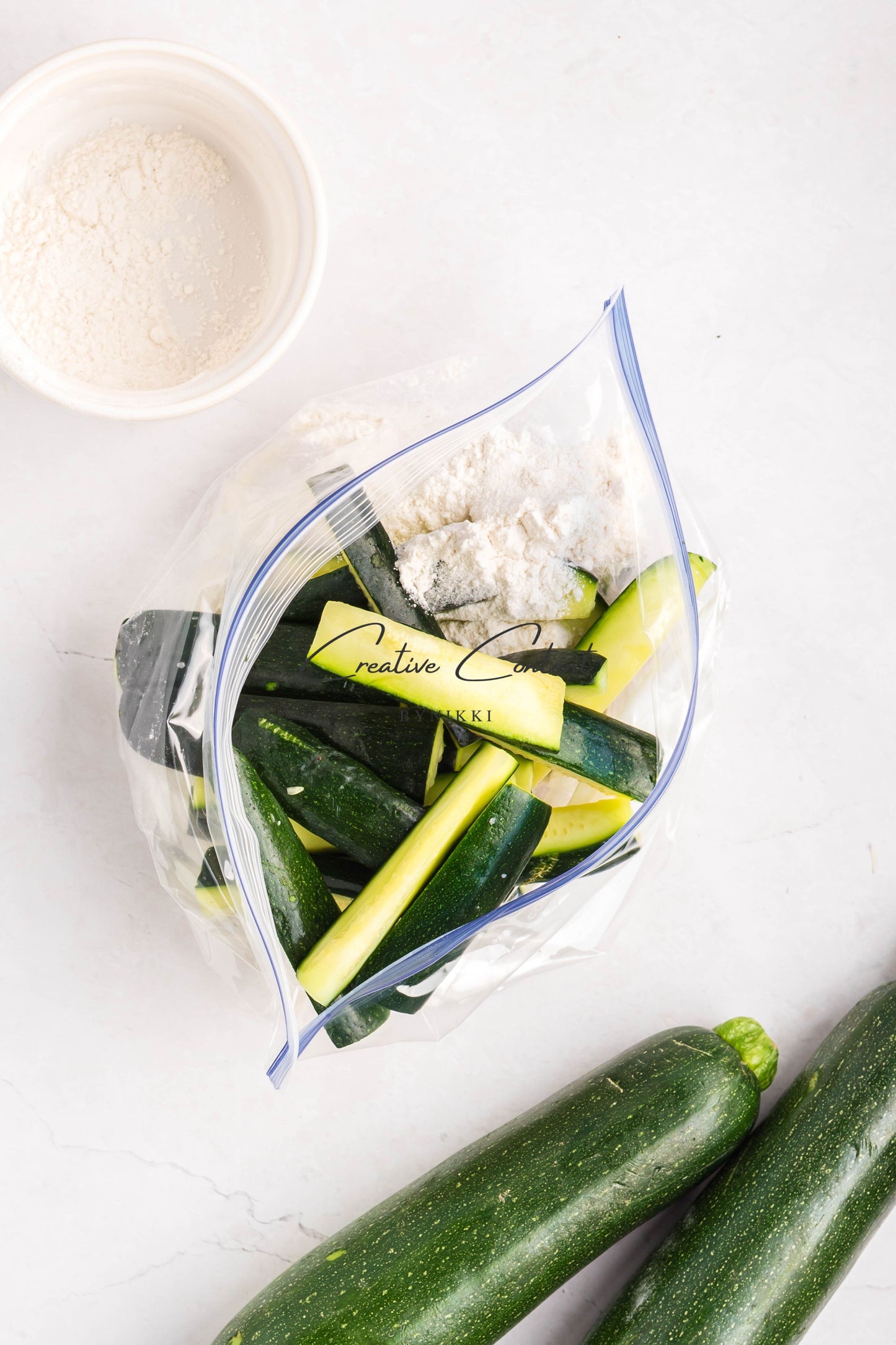 Extra Crispy Air Fryer Zucchini Fries - Set 1 of 2