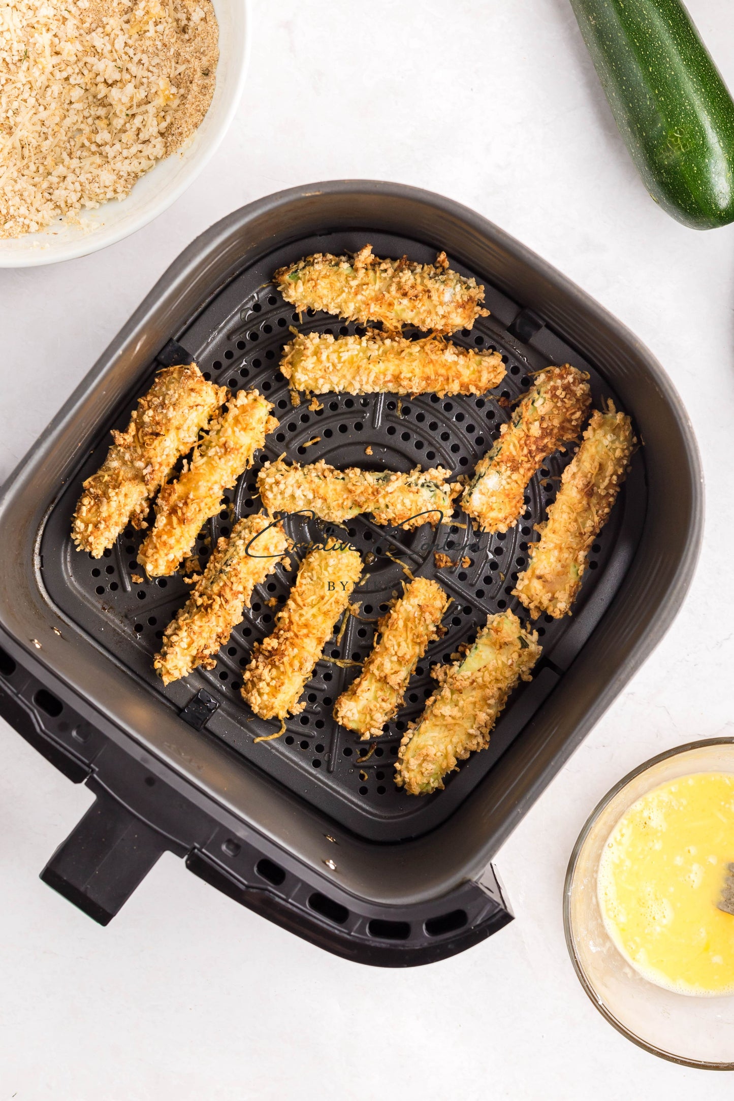 Extra Crispy Air Fryer Zucchini Fries - Set 2 of 2