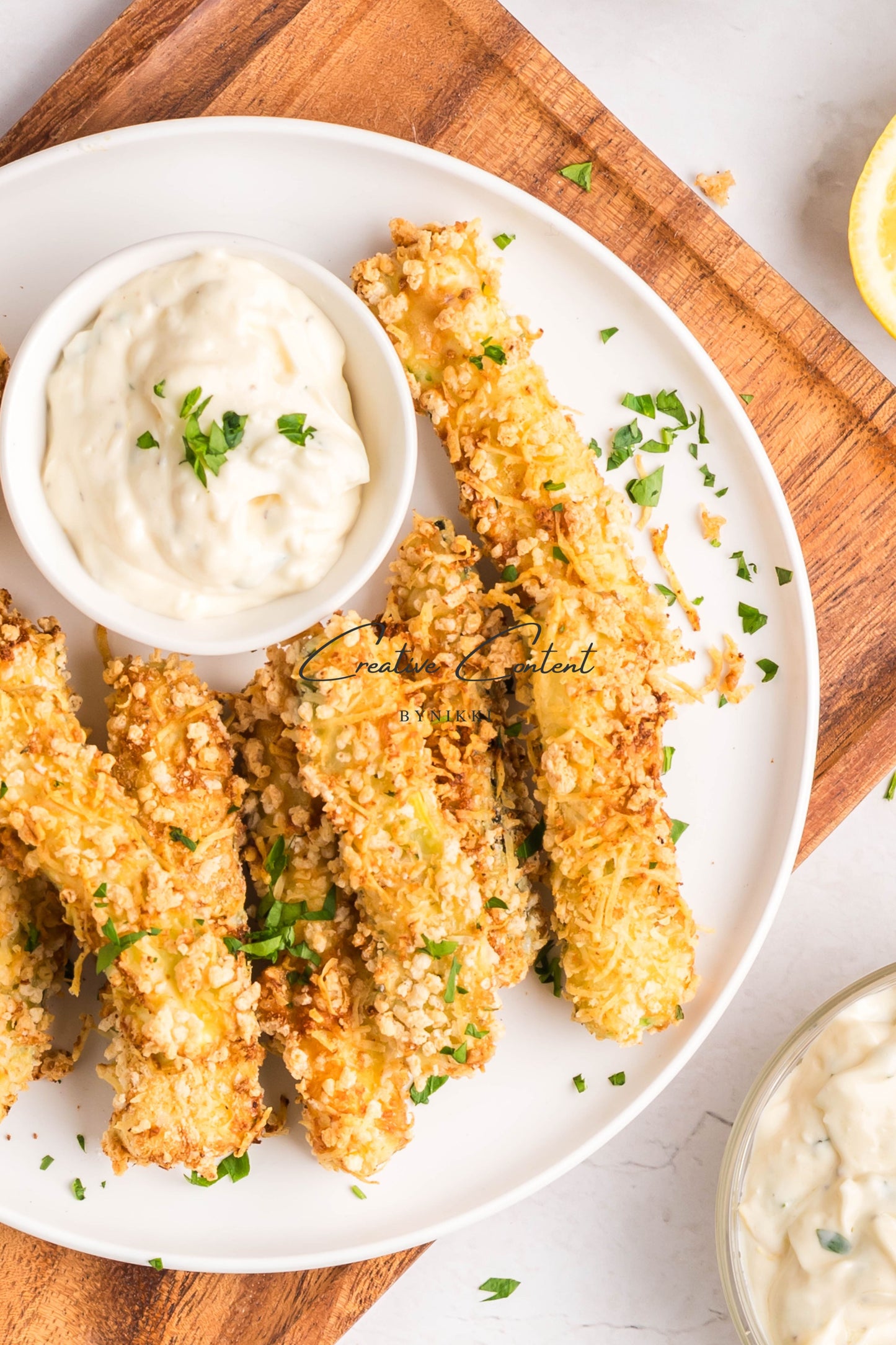 Extra Crispy Air Fryer Zucchini Fries - Set 1 of 2