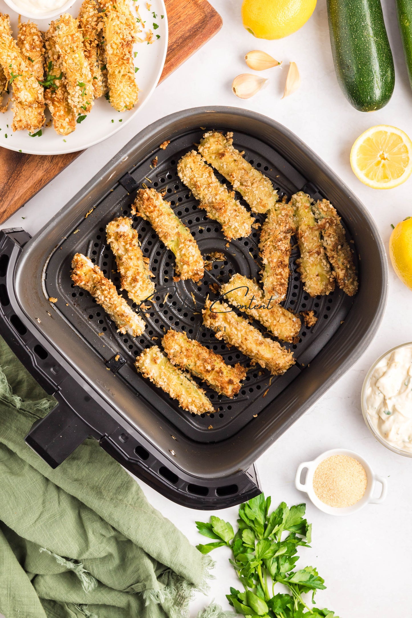 Extra Crispy Air Fryer Zucchini Fries - Set 1 of 2