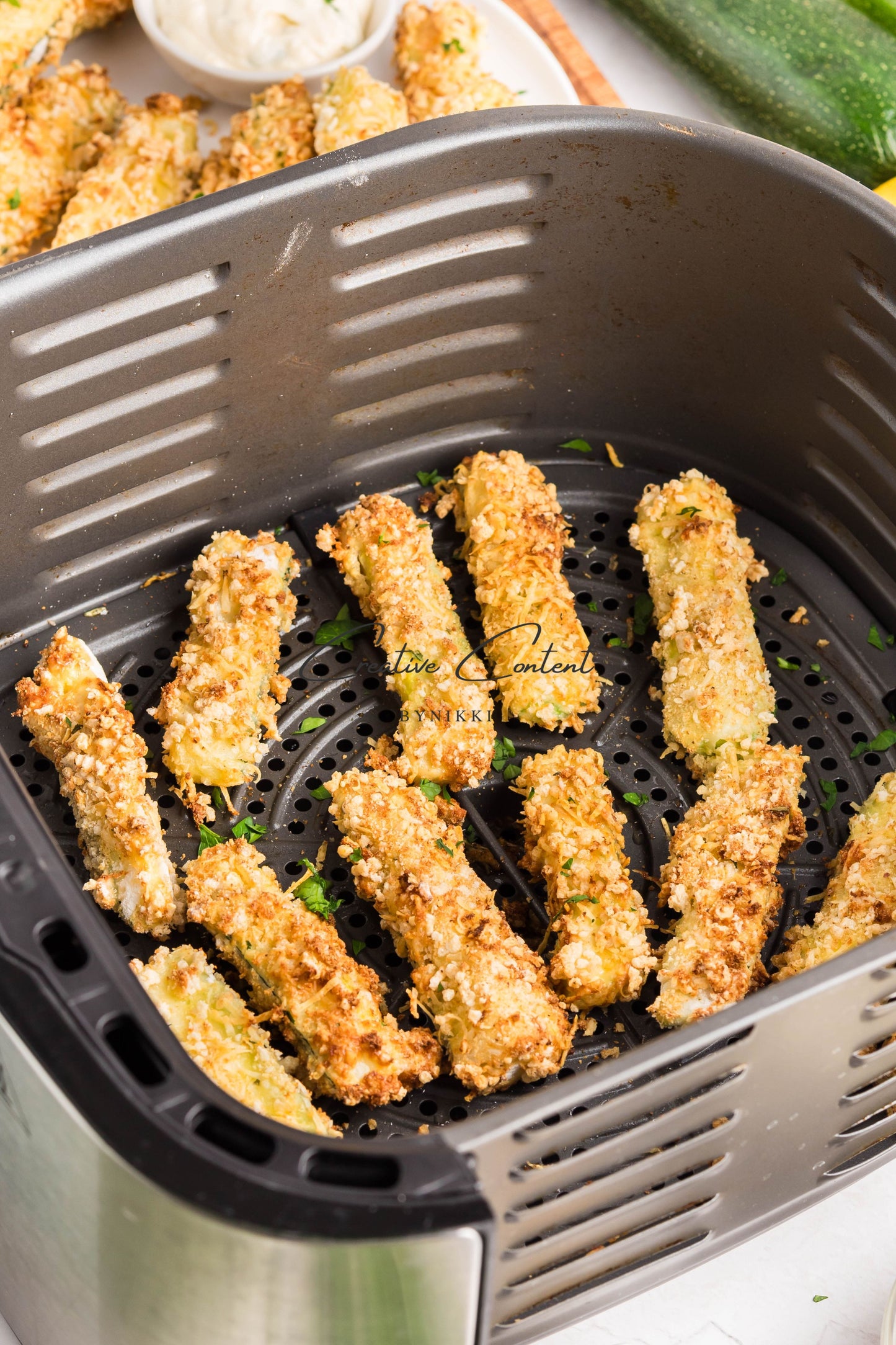 Extra Crispy Air Fryer Zucchini Fries - Set 1 of 2