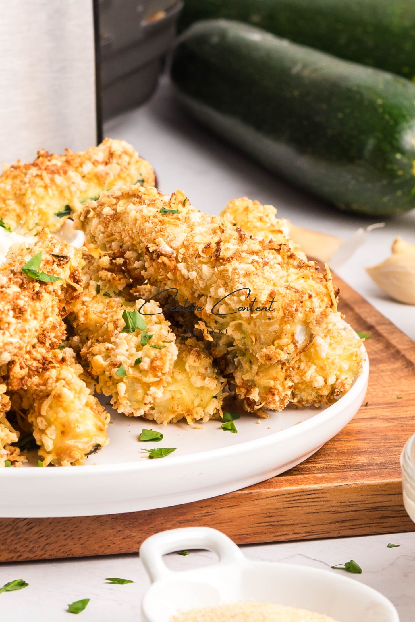 Extra Crispy Air Fryer Zucchini Fries - Set 1 of 2