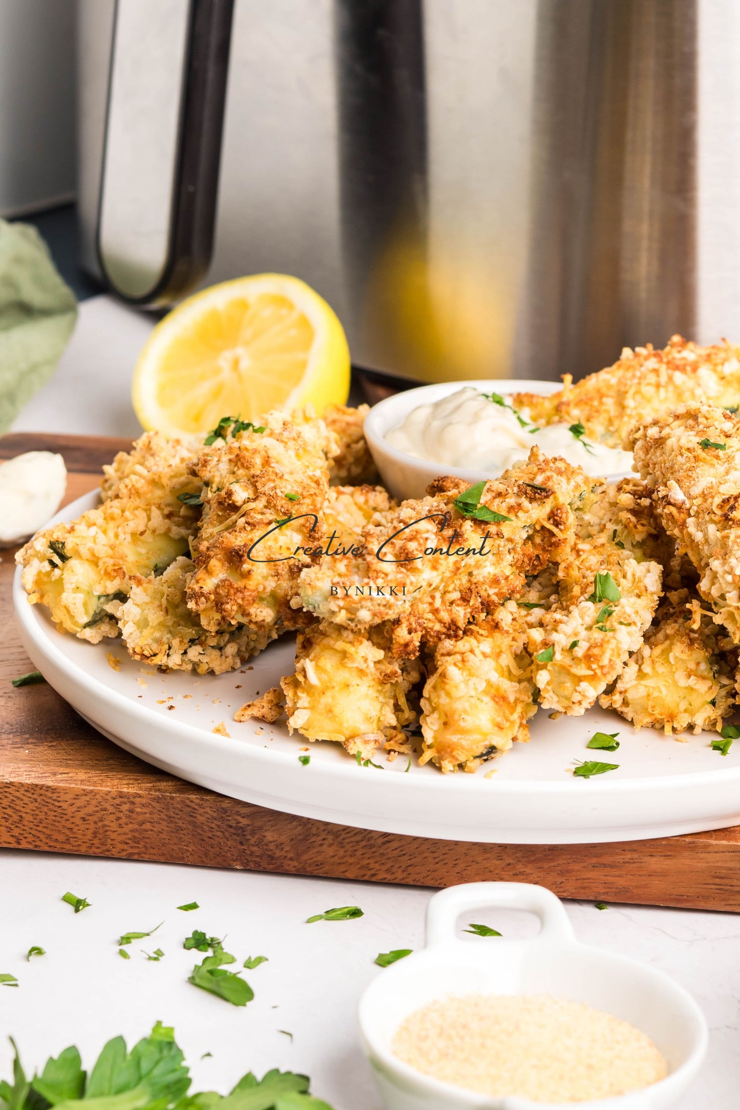 Extra Crispy Air Fryer Zucchini Fries - Set 1 of 2