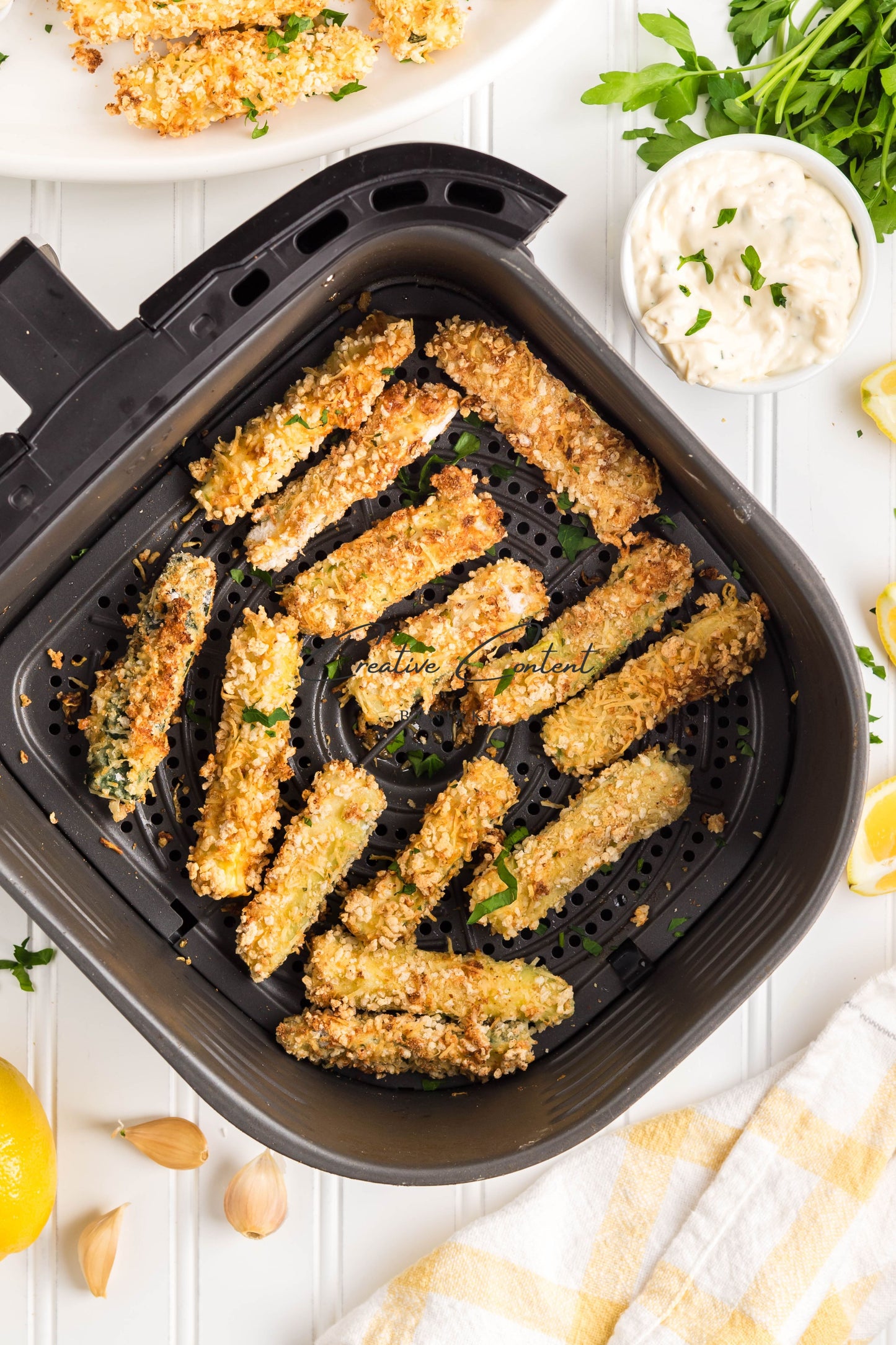 Extra Crispy Air Fryer Zucchini Fries - Set 2 of 2