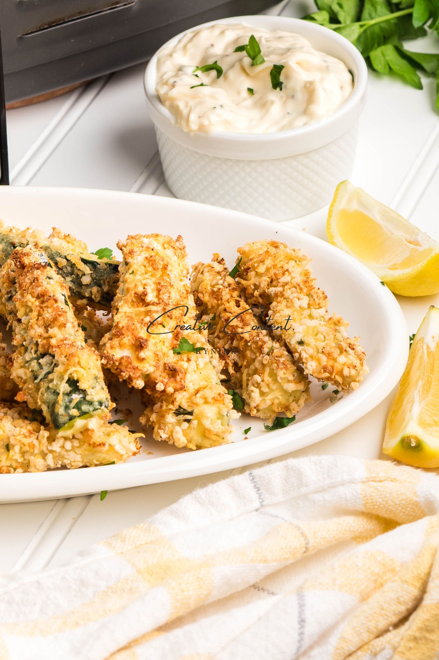 Extra Crispy Air Fryer Zucchini Fries - Set 2 of 2