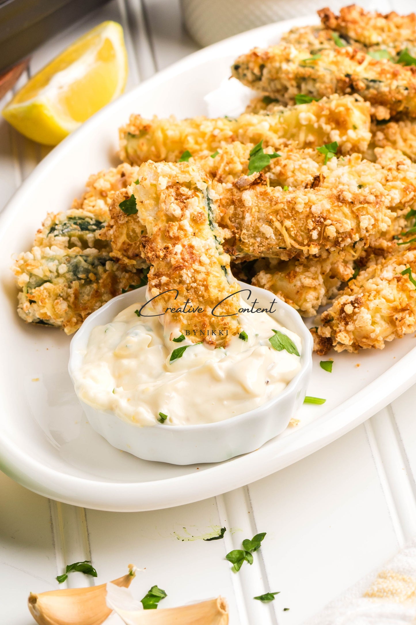 Extra Crispy Air Fryer Zucchini Fries - Set 2 of 2
