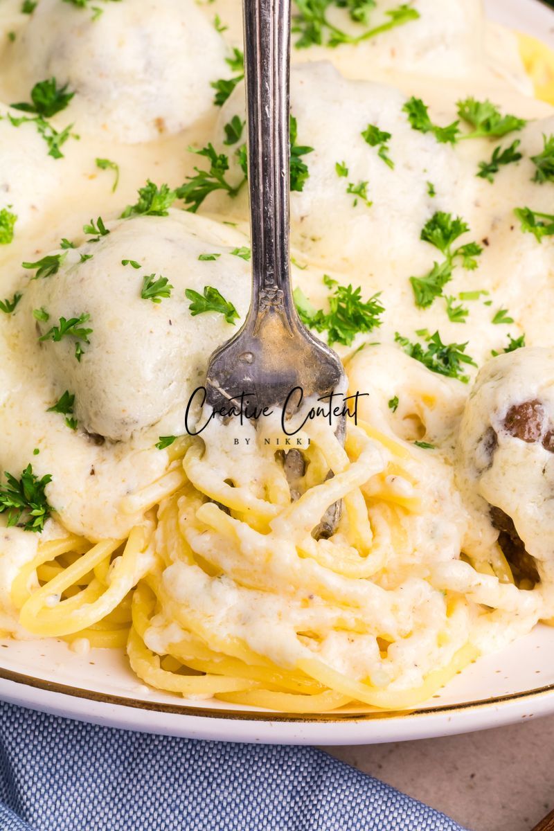Alfredo and Meatballs - Exclusive