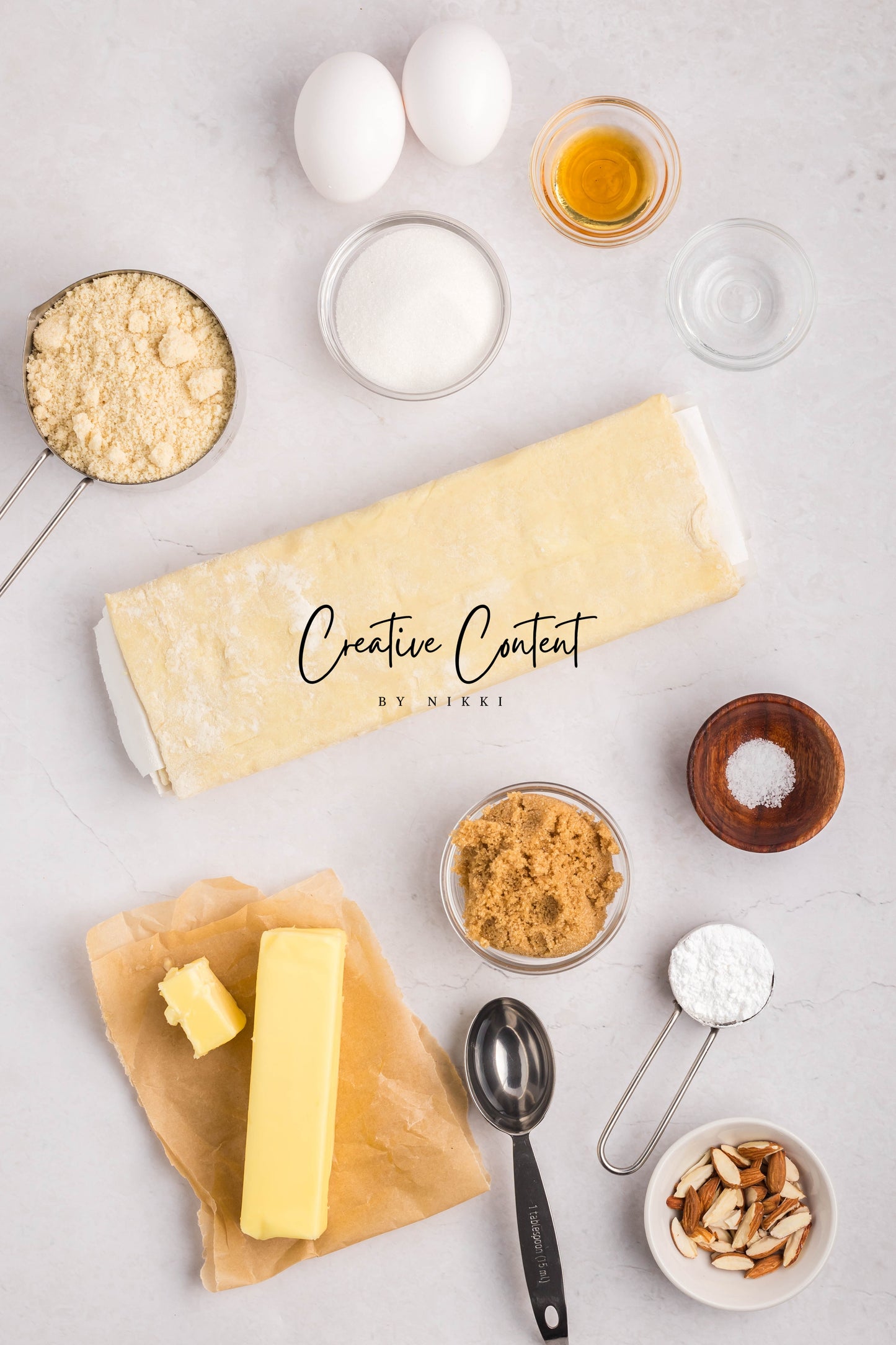 Almond Cruffin - Set 1 of 2