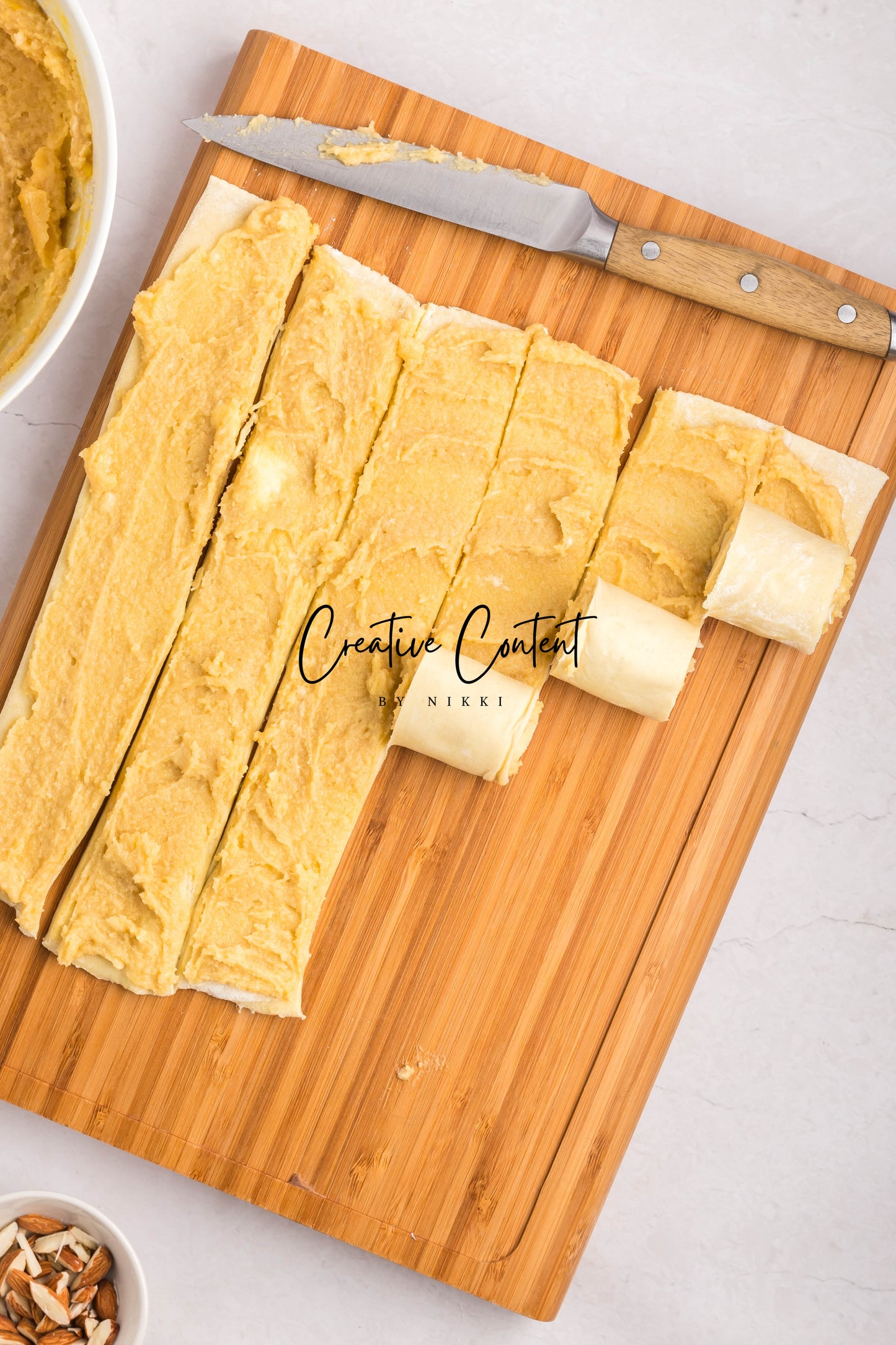 Almond Cruffin - Set 1 of 2