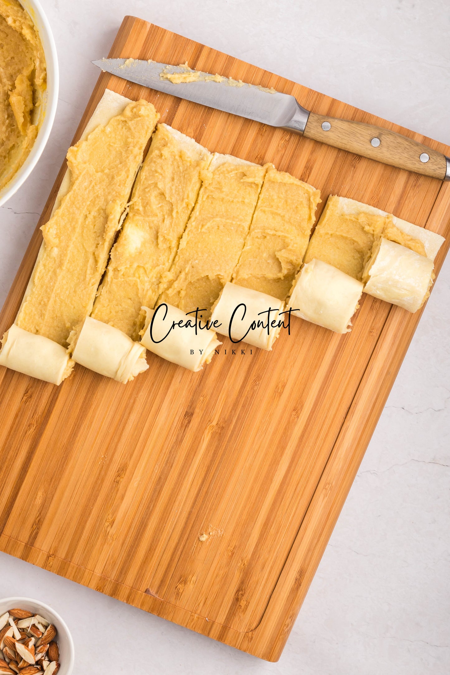 Almond Cruffin - Set 1 of 2