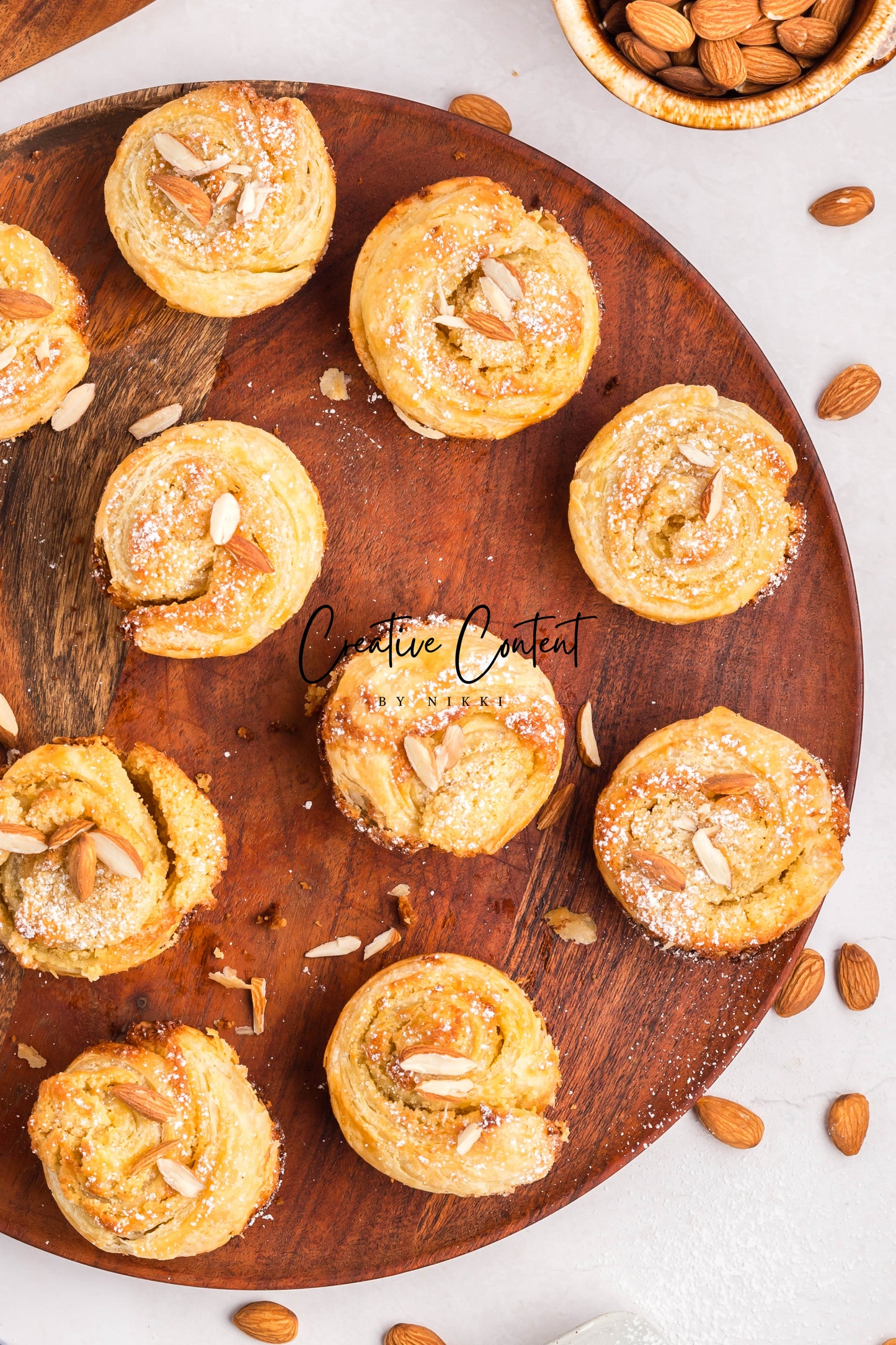 Almond Cruffin - Set 1 of 2