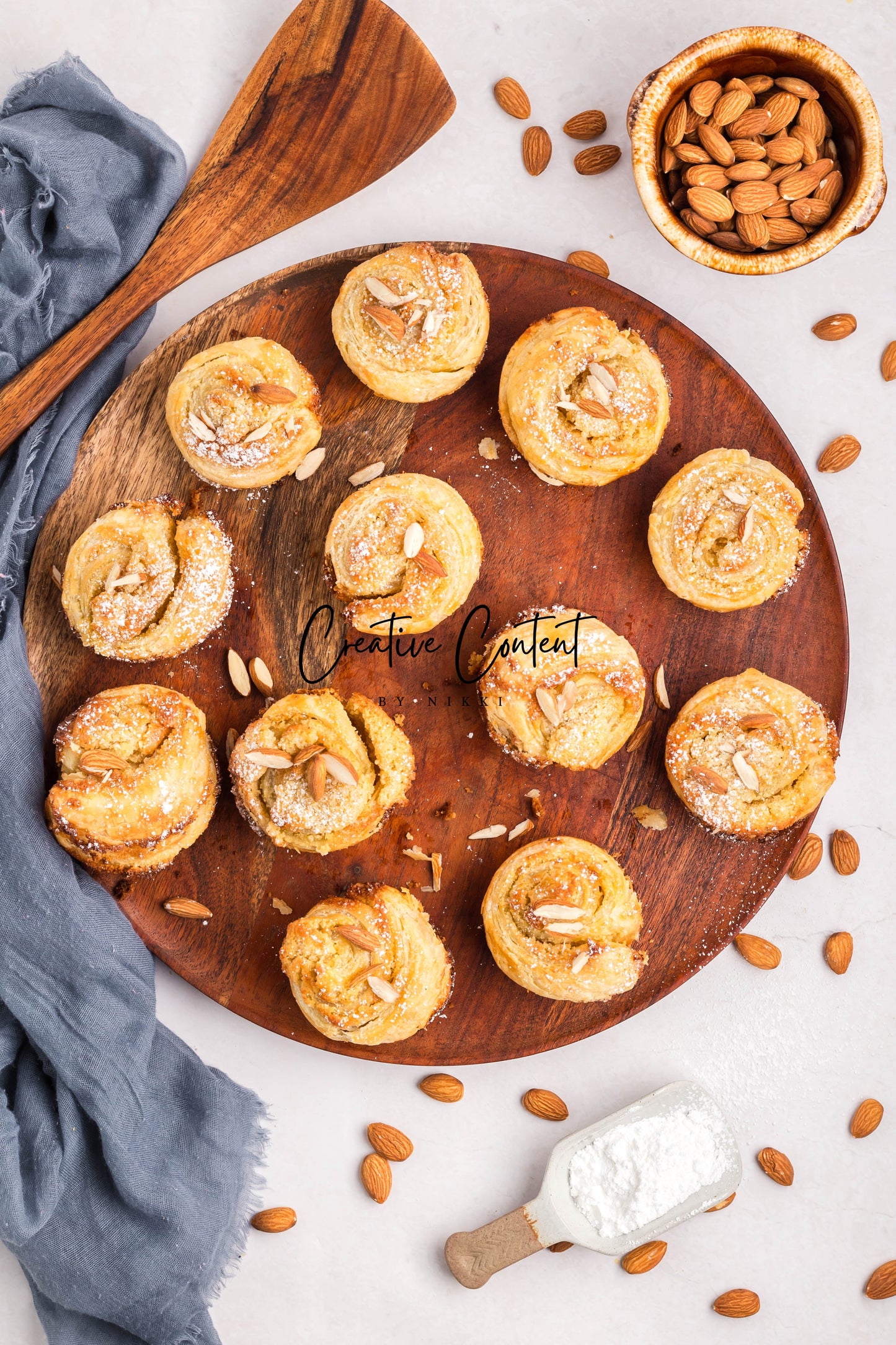 Almond Cruffin - Set 1 of 2