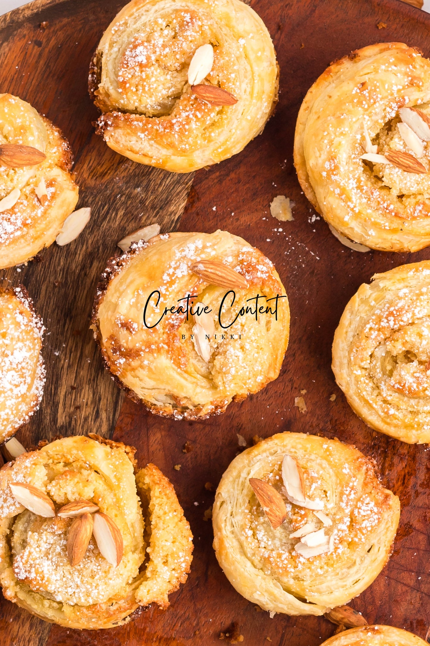 Almond Cruffin - Set 1 of 2