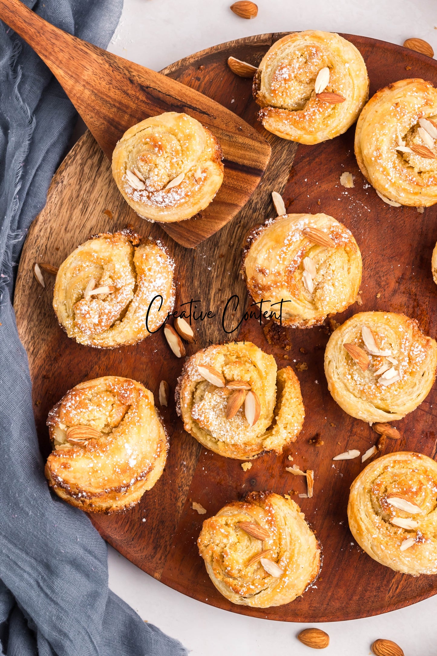 Almond Cruffin - Set 1 of 2