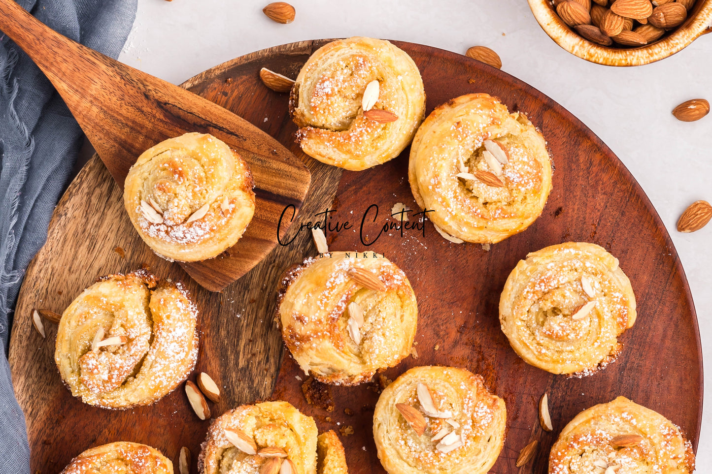 Almond Cruffin - Set 1 of 2