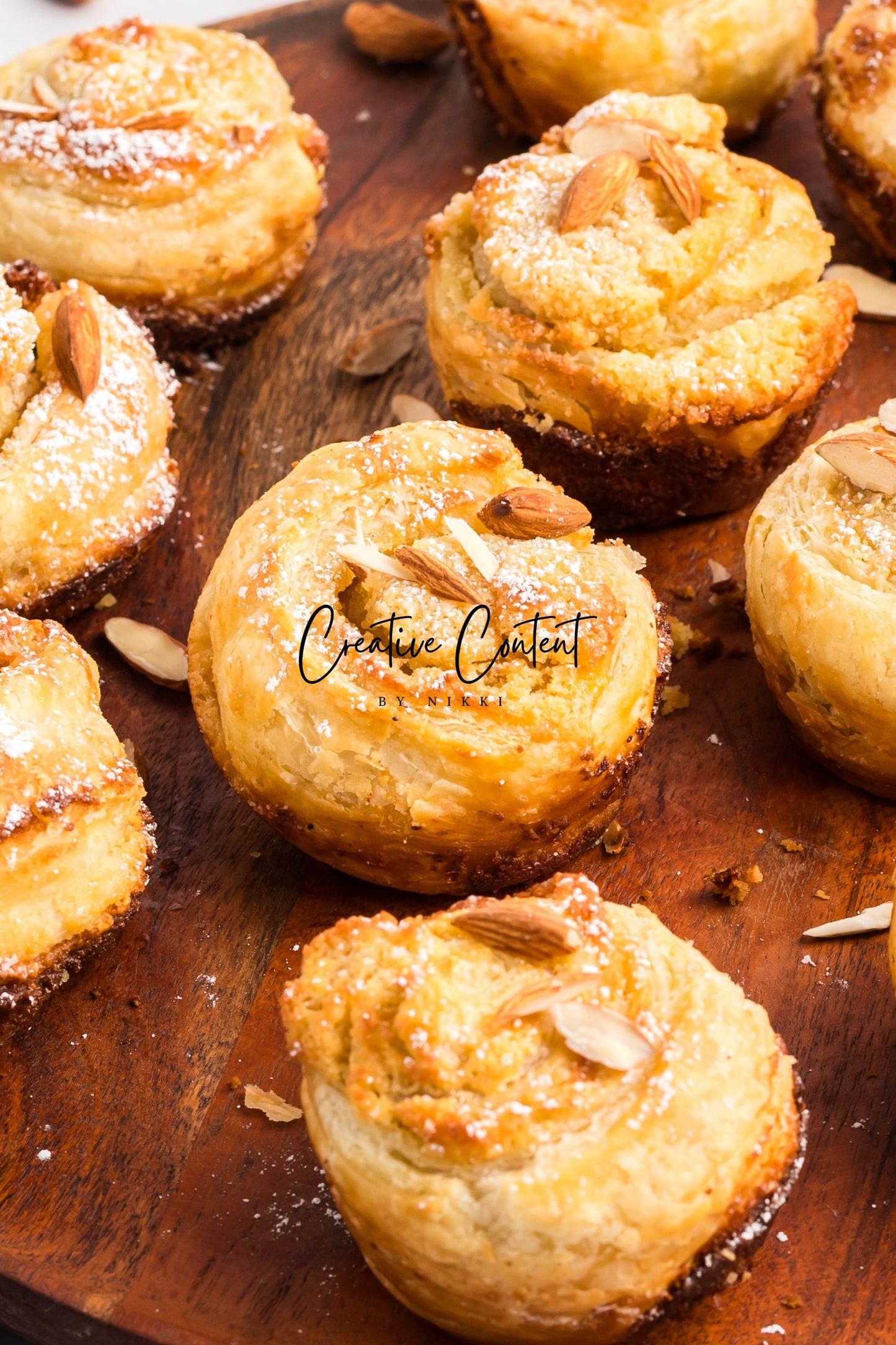 Almond Cruffin - Set 1 of 2