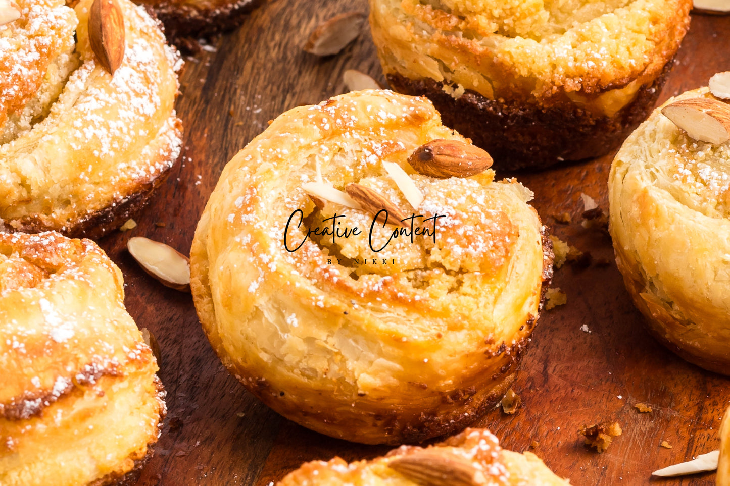 Almond Cruffin - Set 1 of 2