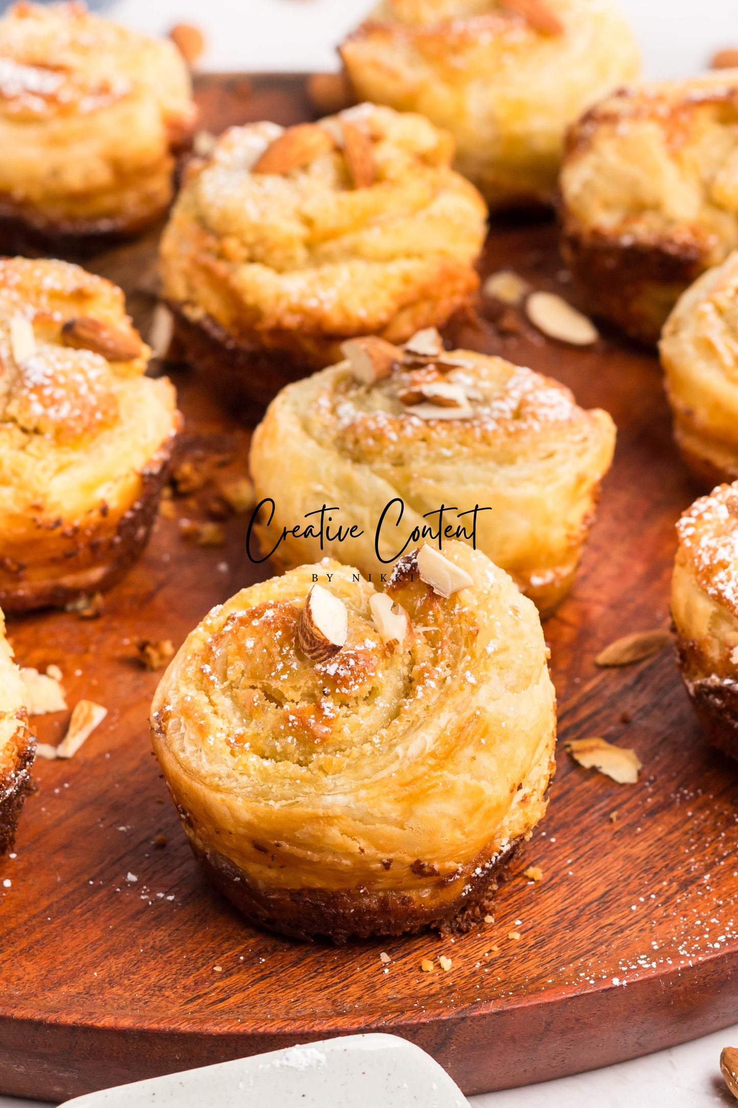 Almond Cruffin - Set 1 of 2