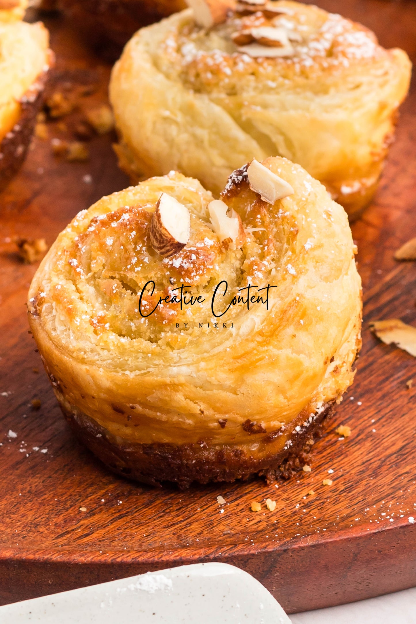 Almond Cruffin - Set 1 of 2
