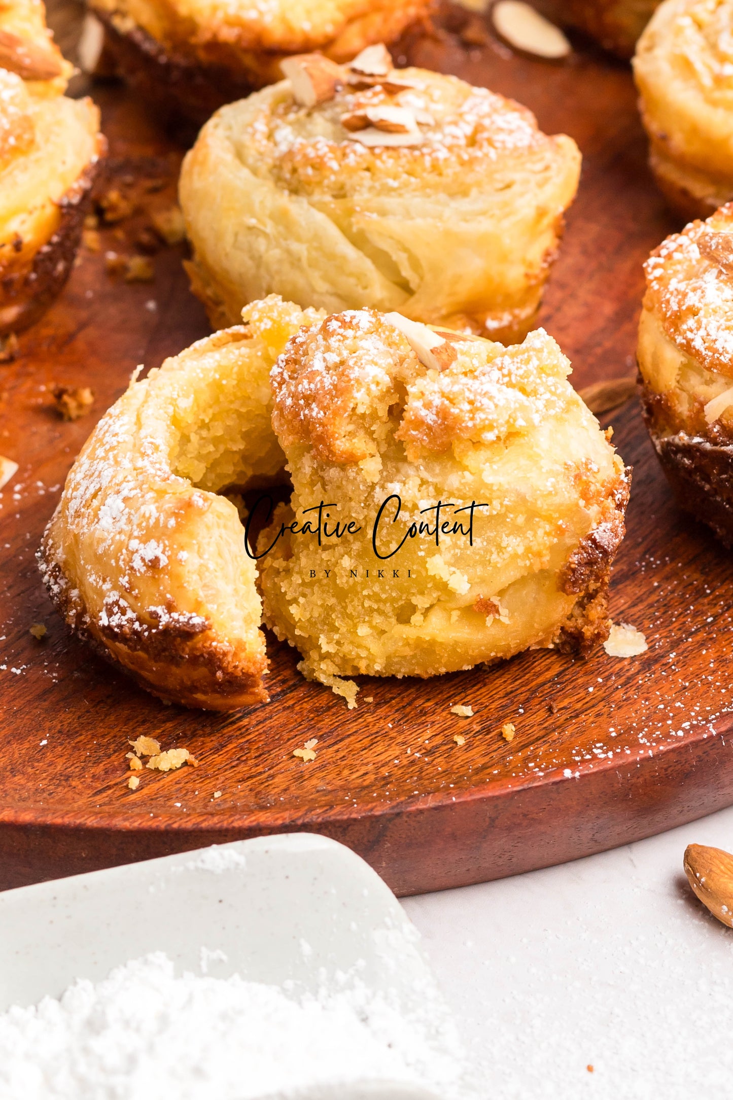 Almond Cruffin - Set 1 of 2