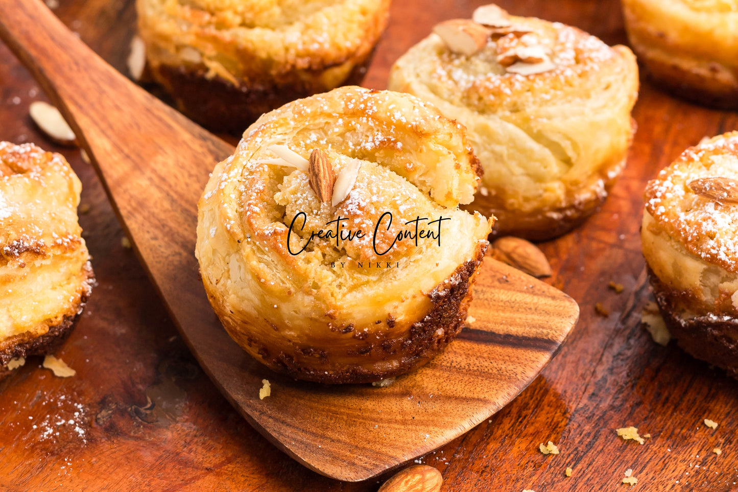 Almond Cruffin - Set 1 of 2