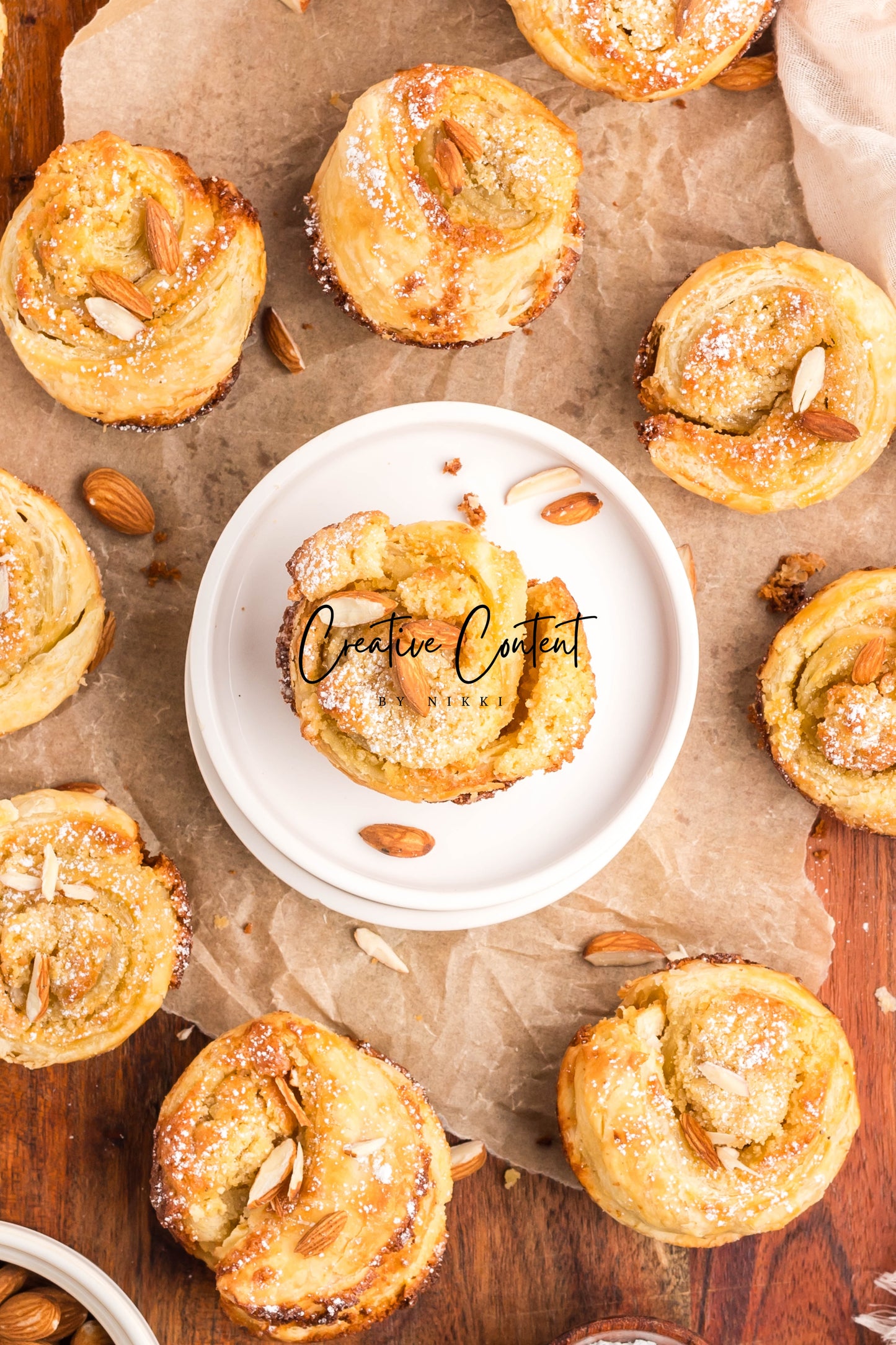 Almond Cruffin - Set 2 of 2